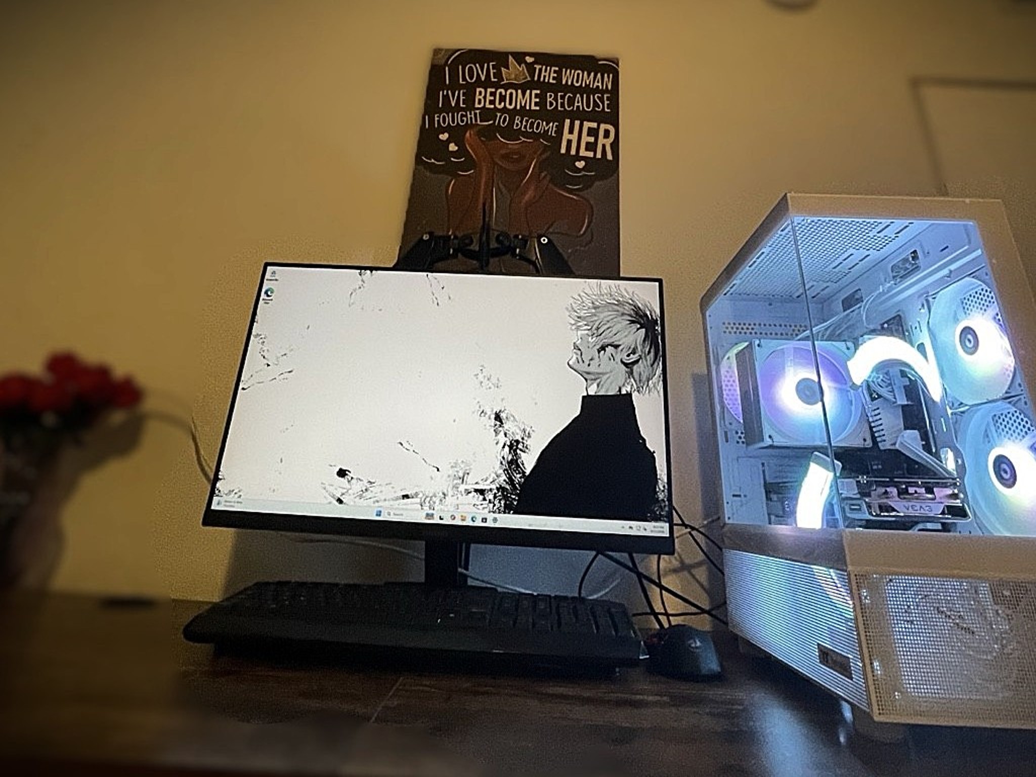 🔥 White RGB Gaming PC | Ryzen 5 5500 | GTX 1070 FTW 8GB | 16GB RAM | Dual SSD