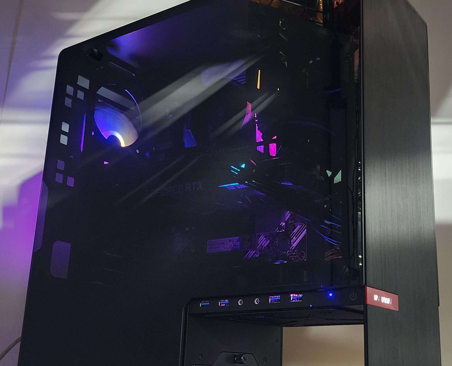 Gaming PC Ryzen 7 5700G 16GB RAM 500GB SSD RTX 3060 Ti 8GB Windows 11 Computer