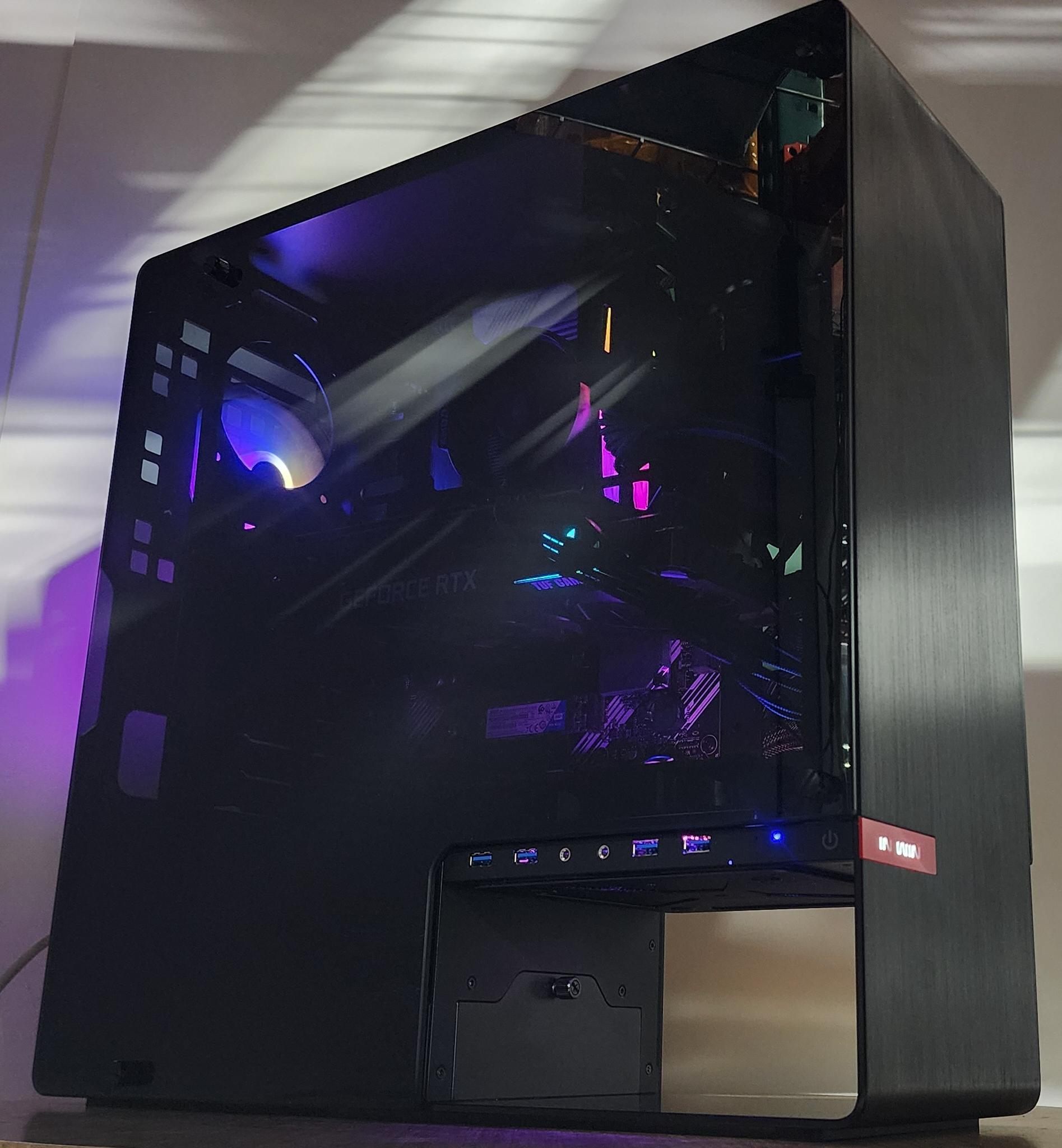 Gaming PC Ryzen 7 5700G 16GB RAM 500GB SSD RTX 3060 Ti 8GB Windows 11 Computer