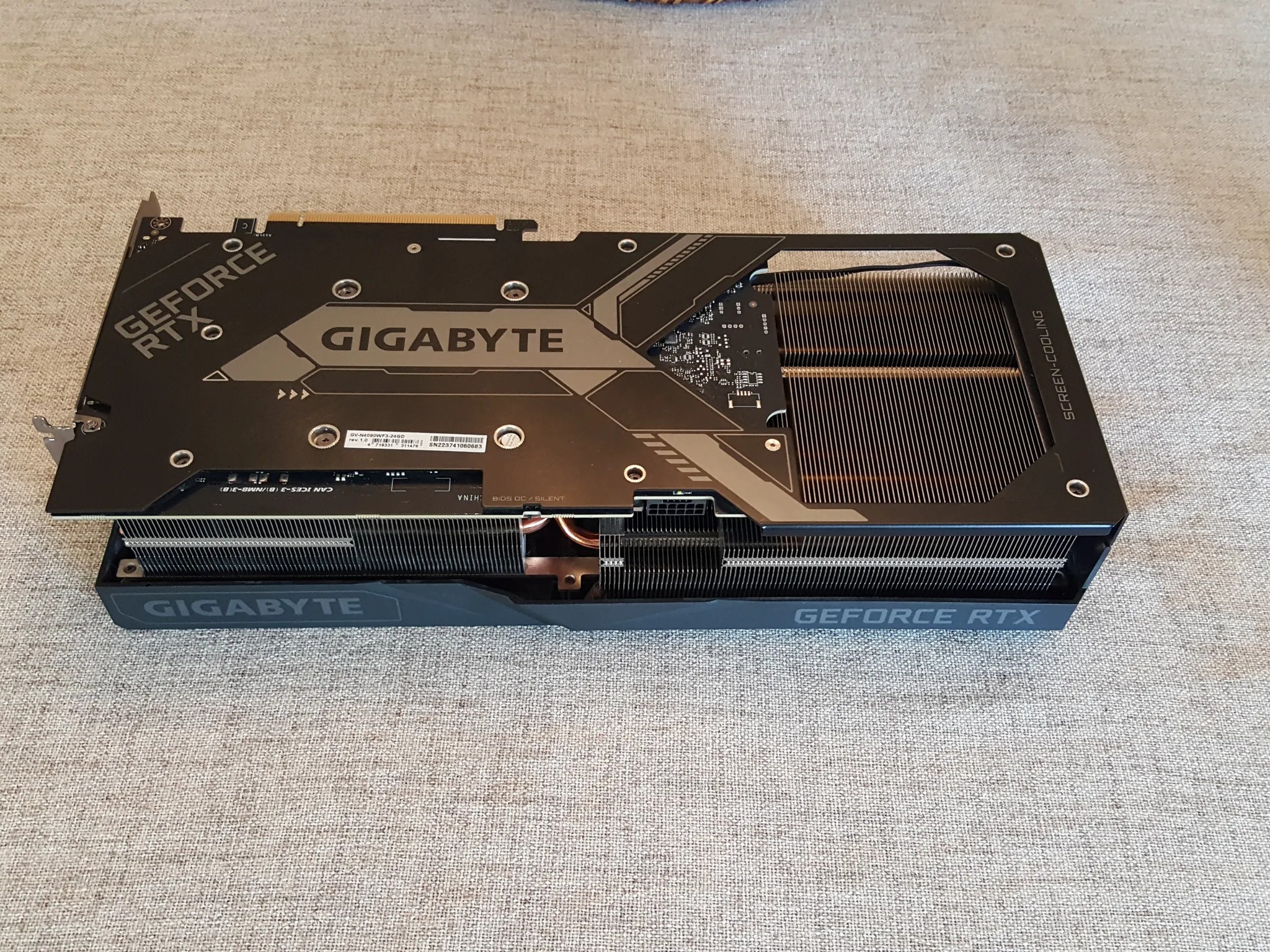 Nvidia RTX 4090 24GB GIGABYTE WINDFORCE
