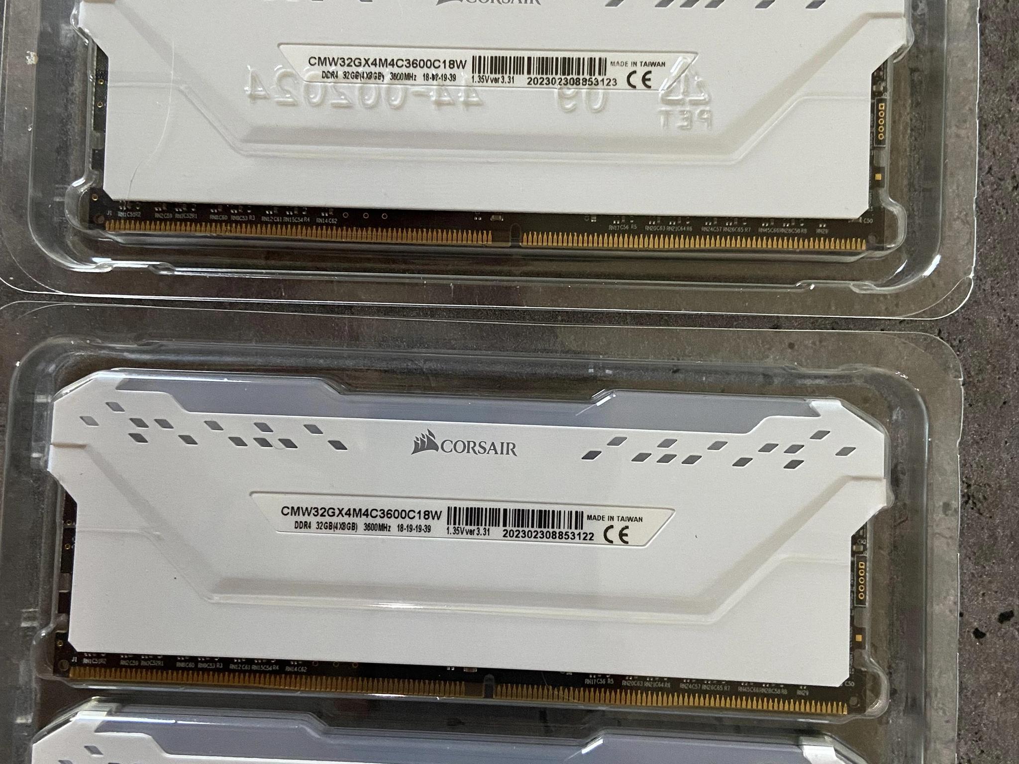 Corsair Vengeance 4x8gb (32gb) 3600mhz