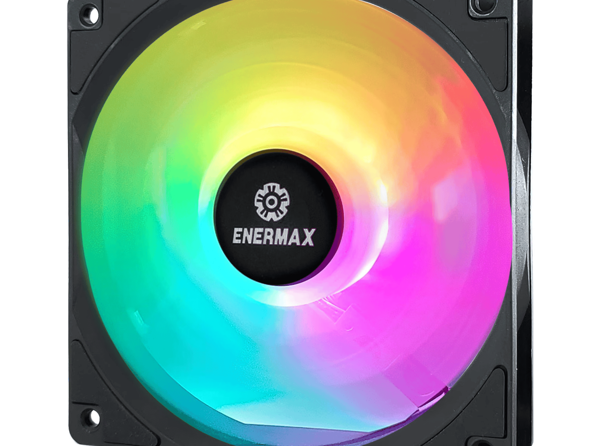 Enermax HF120 ARGB PWM 120mm Case Fan - 3 Pack - Black