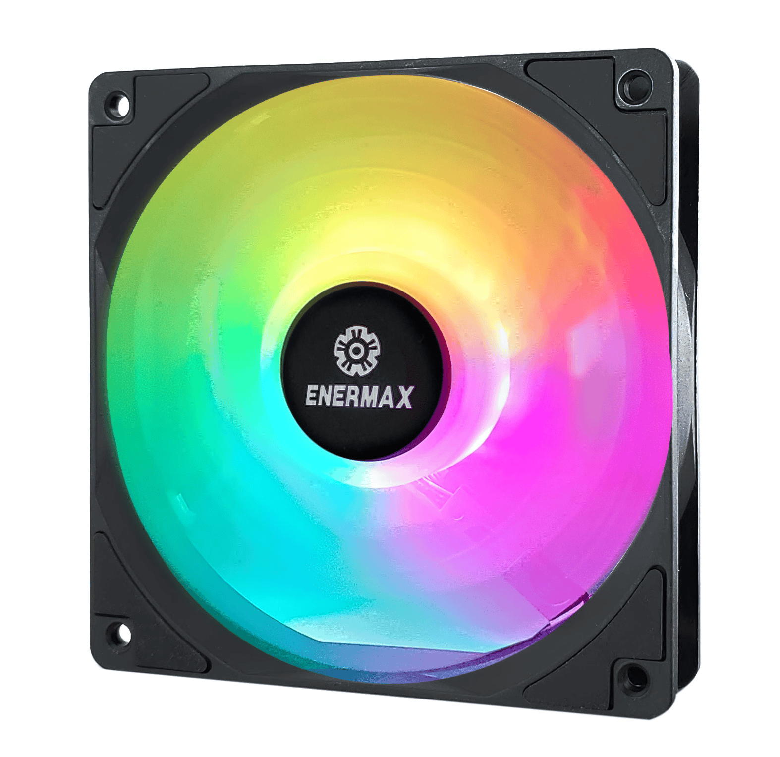 Enermax HF120 ARGB PWM 120mm Case Fan - 3 Pack - Black