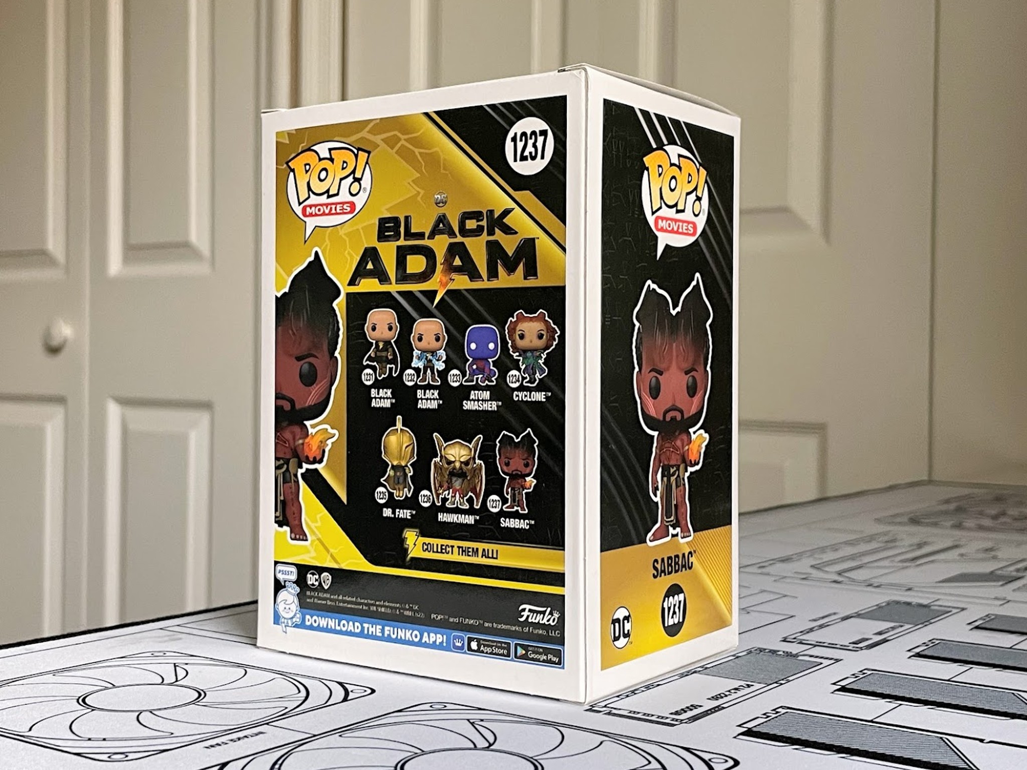 Funko Pop! Movies: Black Adam - Sabbac
