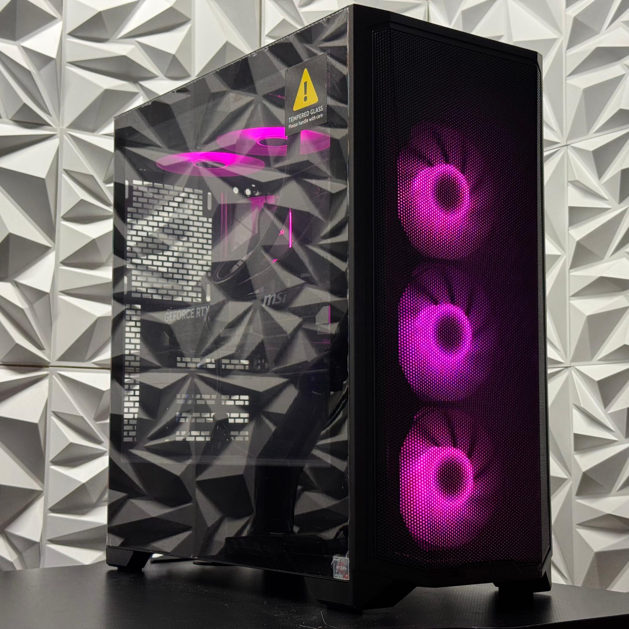 RTX 5060 Ti / Ryzen 7 5800x / 64GB RAM / 1TB SSD / Liquid cooled system / creator pc