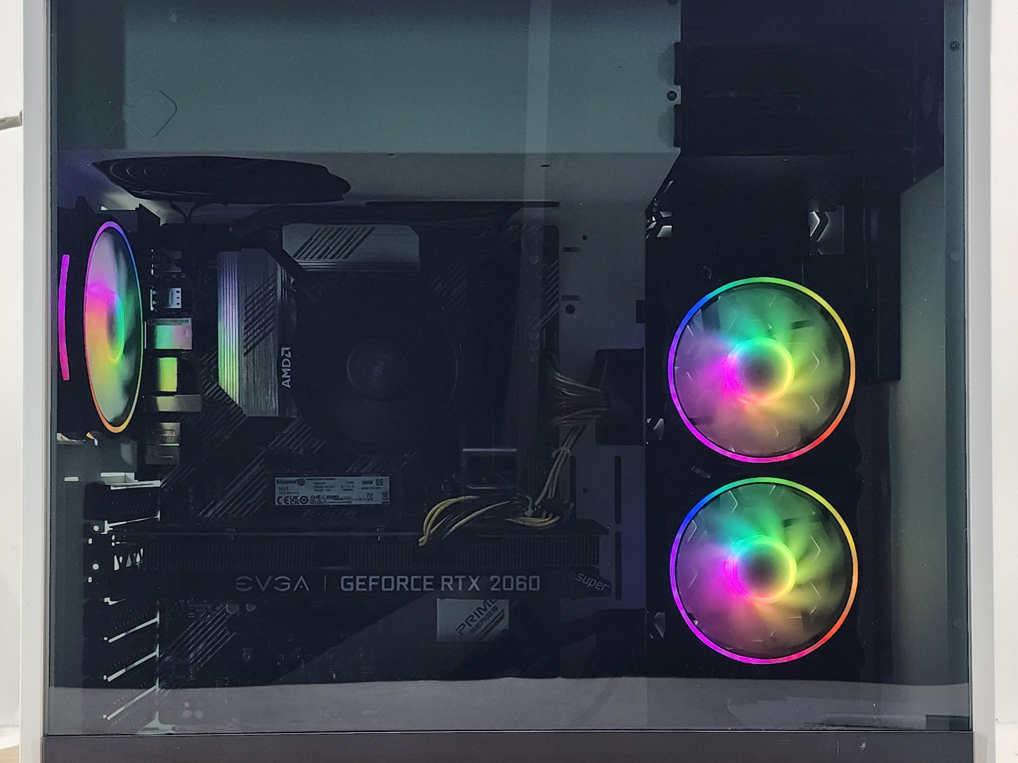 Gaming PC Ryzen 5 5500 16GB RAM 500GB SSD RTX 2060 SUPER 8GB Windows 11 Computer