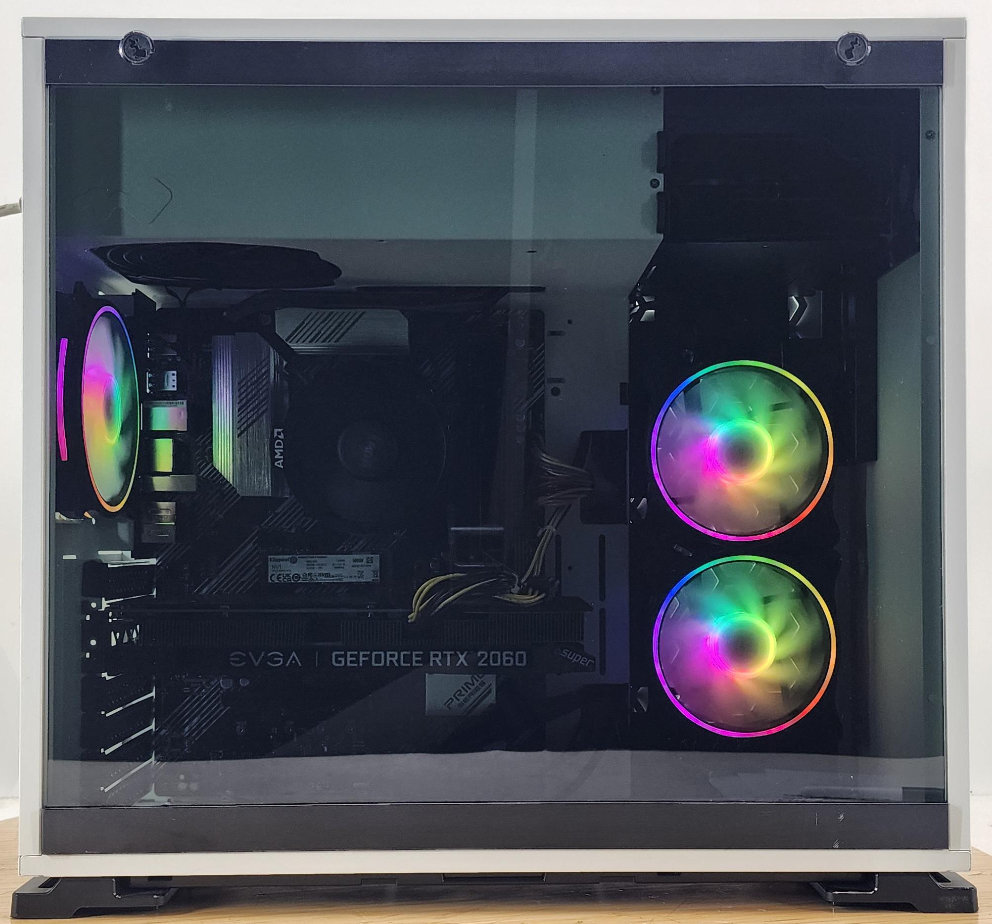 Gaming PC Ryzen 5 5500 16GB RAM 500GB SSD RTX 2060 SUPER 8GB Windows 11 Computer