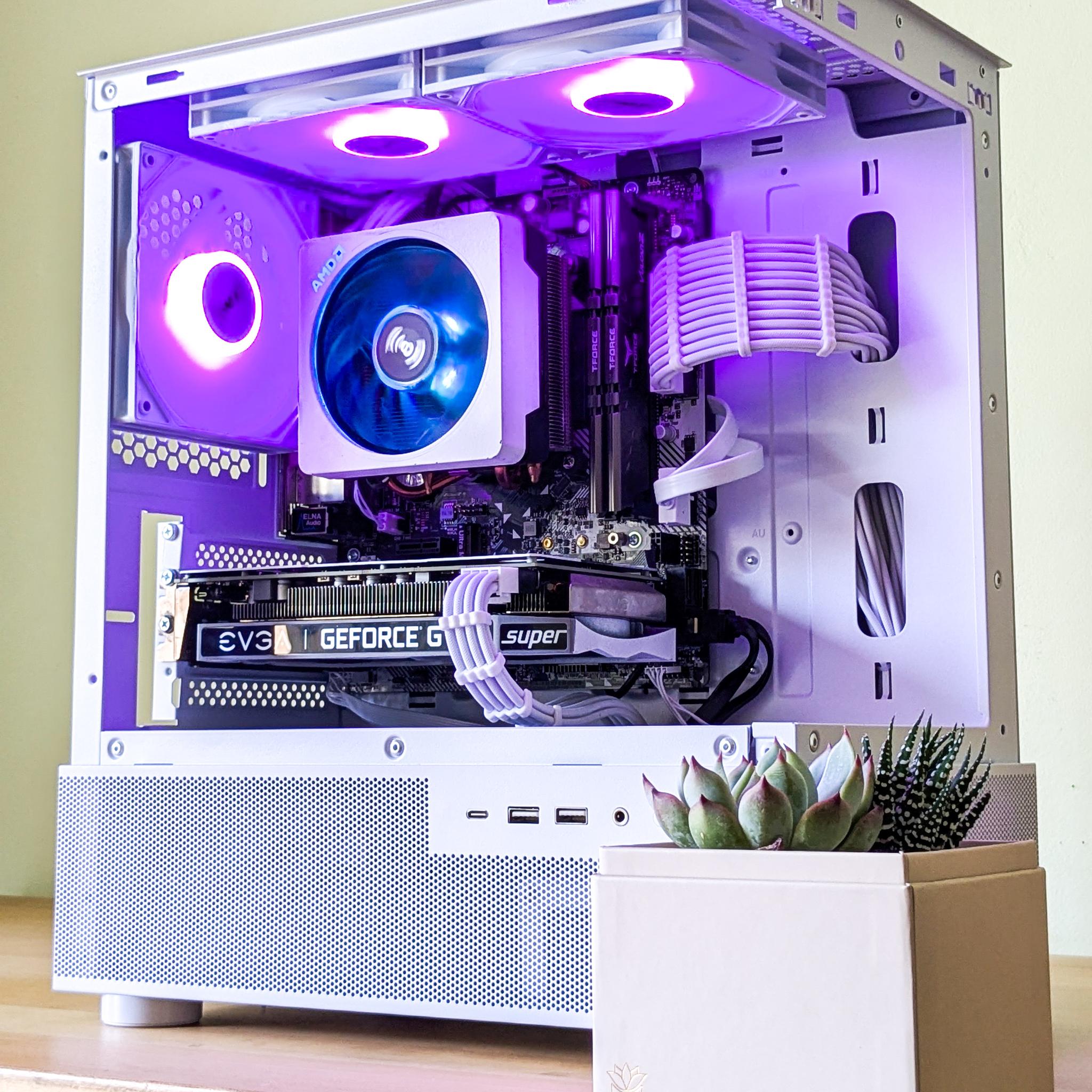 🌊 Azure Tempest ❄️ || GTX 1660 Super | AMD Ryzen 5 2600 | 16GB DDR4 RAM | 1TB + 128GB Storage