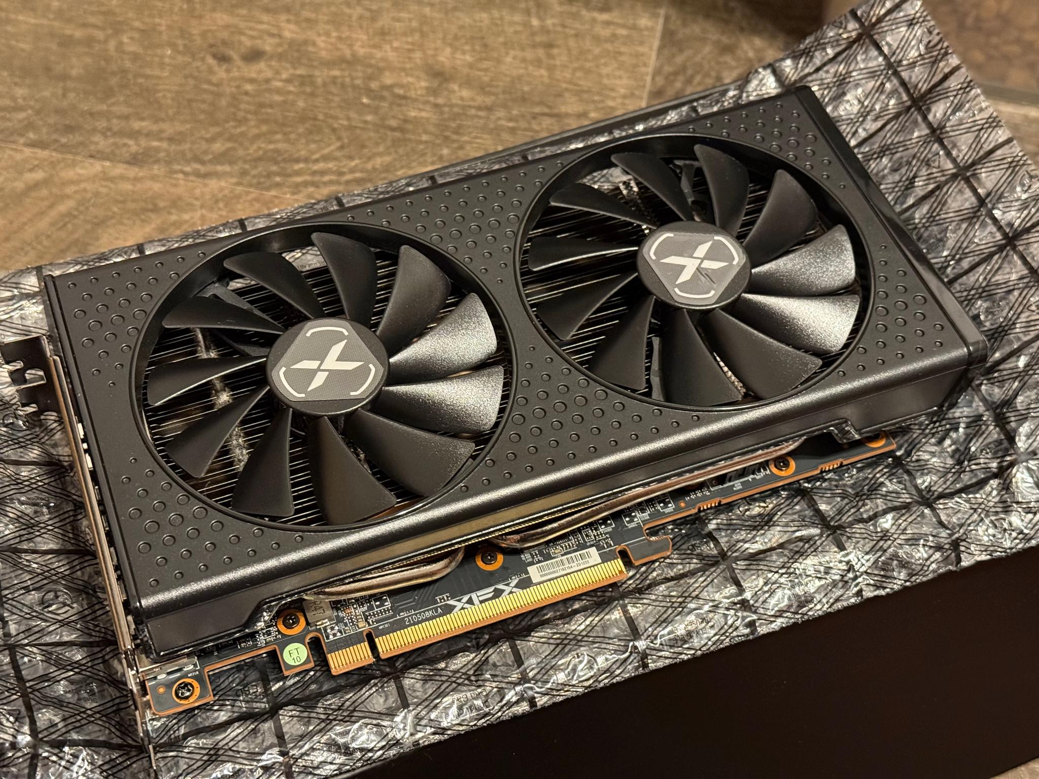 Used w/box - XFX Speedster Swift 210 AMD Radeon RX 6650 XT 8GB DDR6 Graphics Card