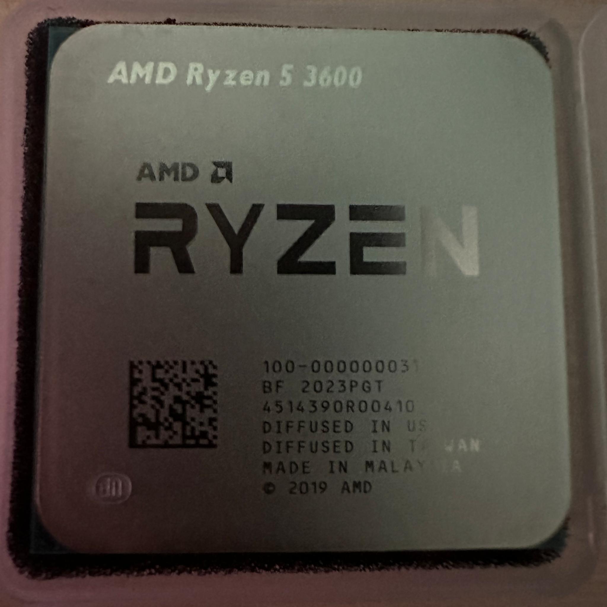 Ryzen 5 3600 2 8gb sticks ddr4 ram 16gb total