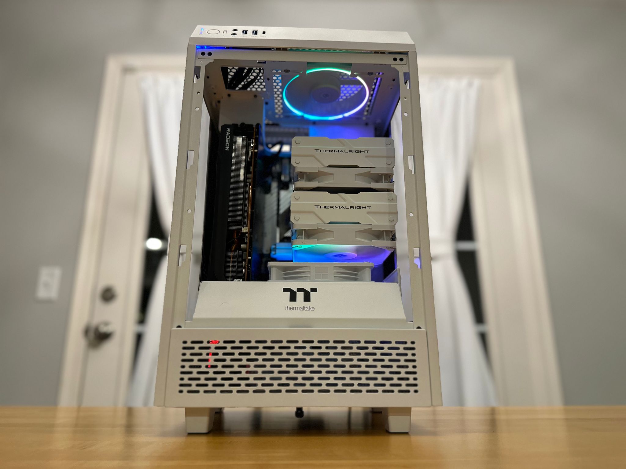 ⚪️🍿|RX 6800xt 16gb, i5-11400, 32gb Ram, 1tb SSD White WiFi Gaming PC