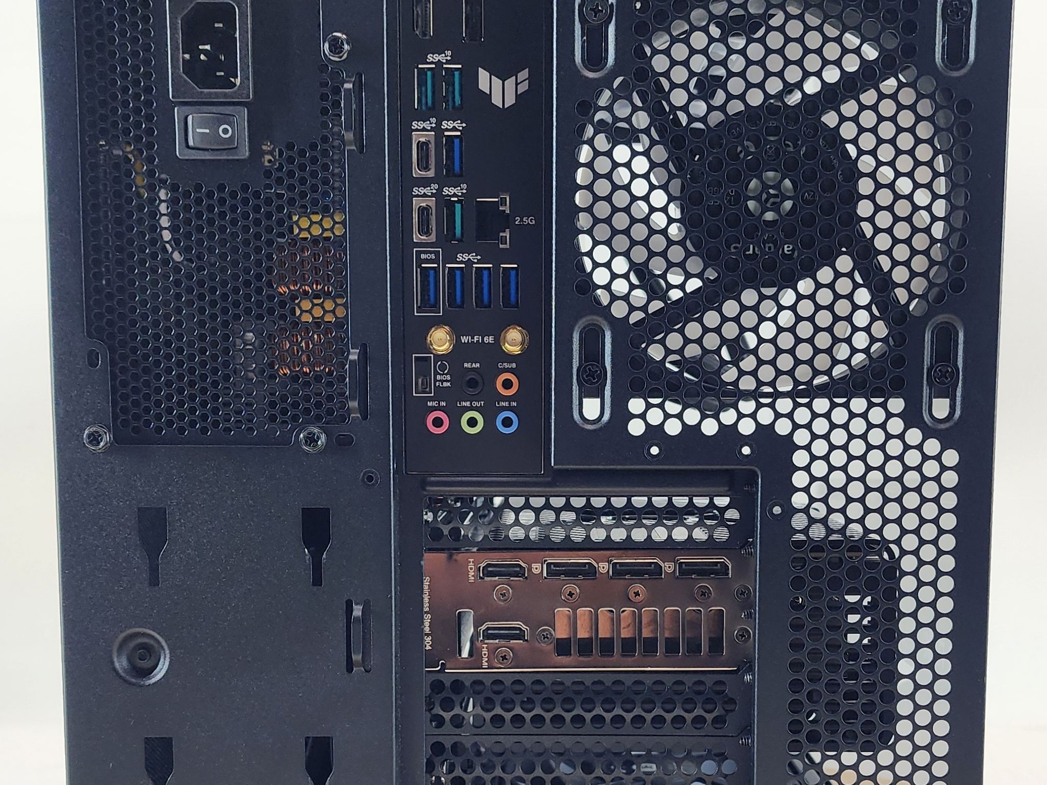 Gaming PC Ryzen 7 7800X3D 48GB RAM 2TB SSD RTX 4080 16GB Windows 11 Computer