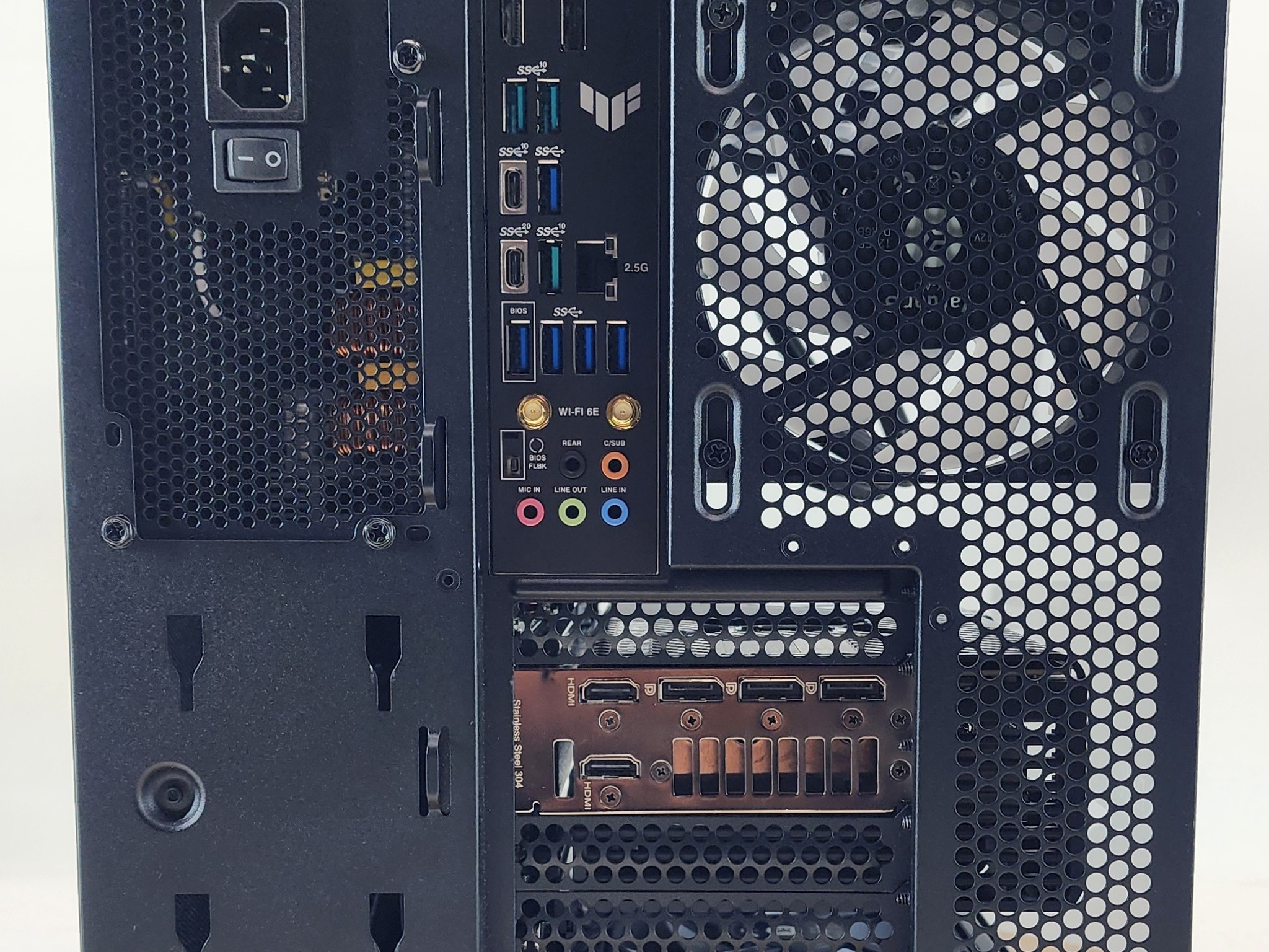 Gaming PC Ryzen 7 7800X3D 48GB RAM 2TB SSD RTX 4080 16GB Windows 11 Computer