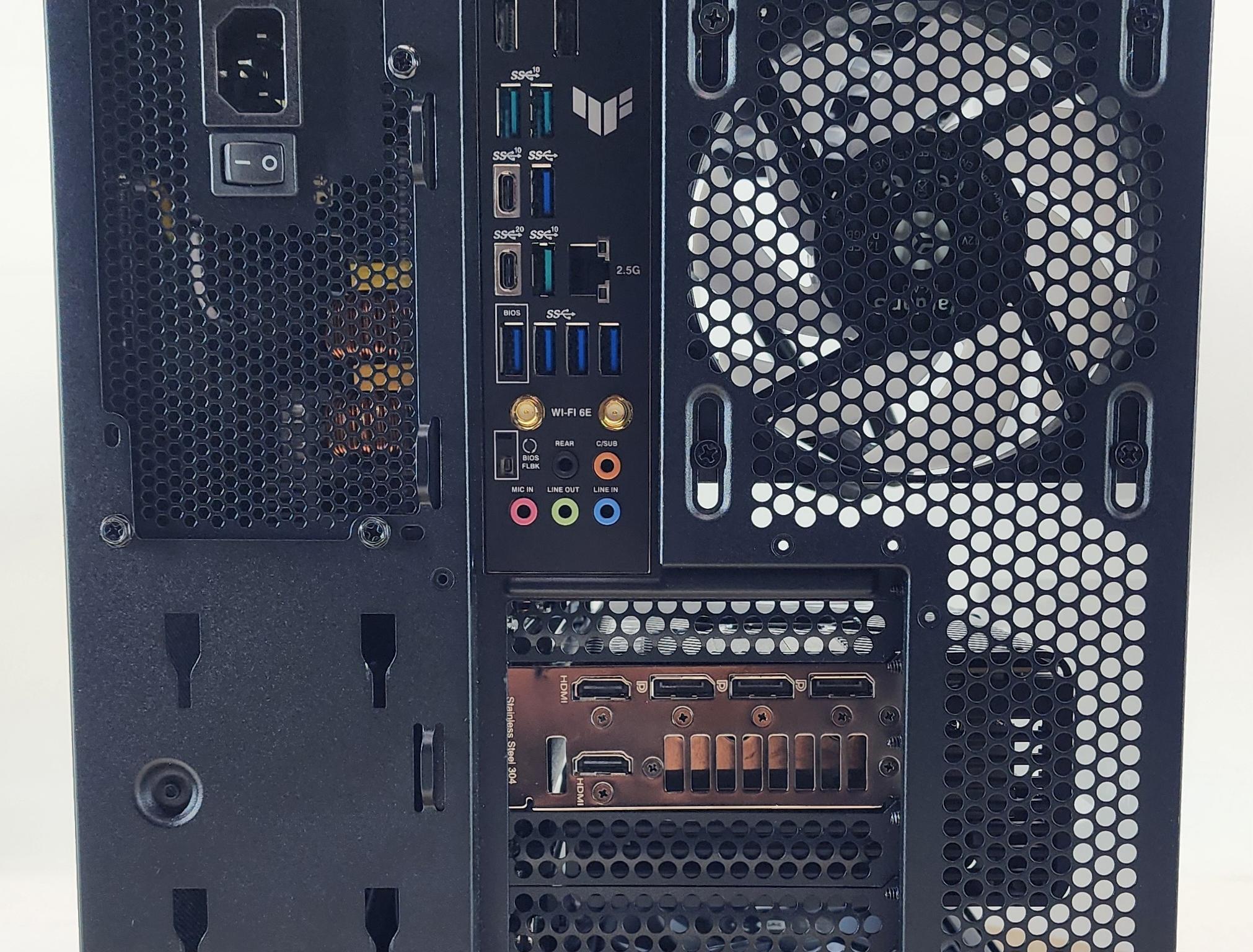 Gaming PC Ryzen 7 7800X3D 48GB RAM 2TB SSD RTX 4080 16GB Windows 11 Computer