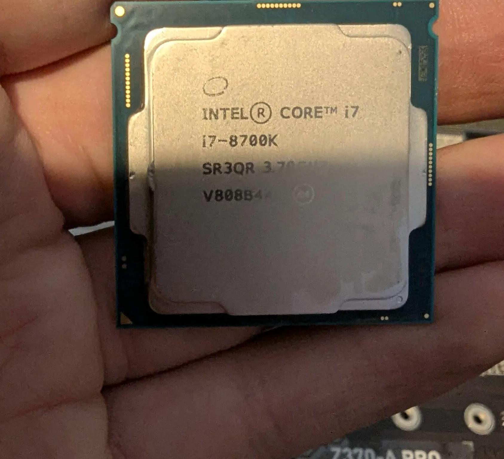 i7-8700k and 32GB ram