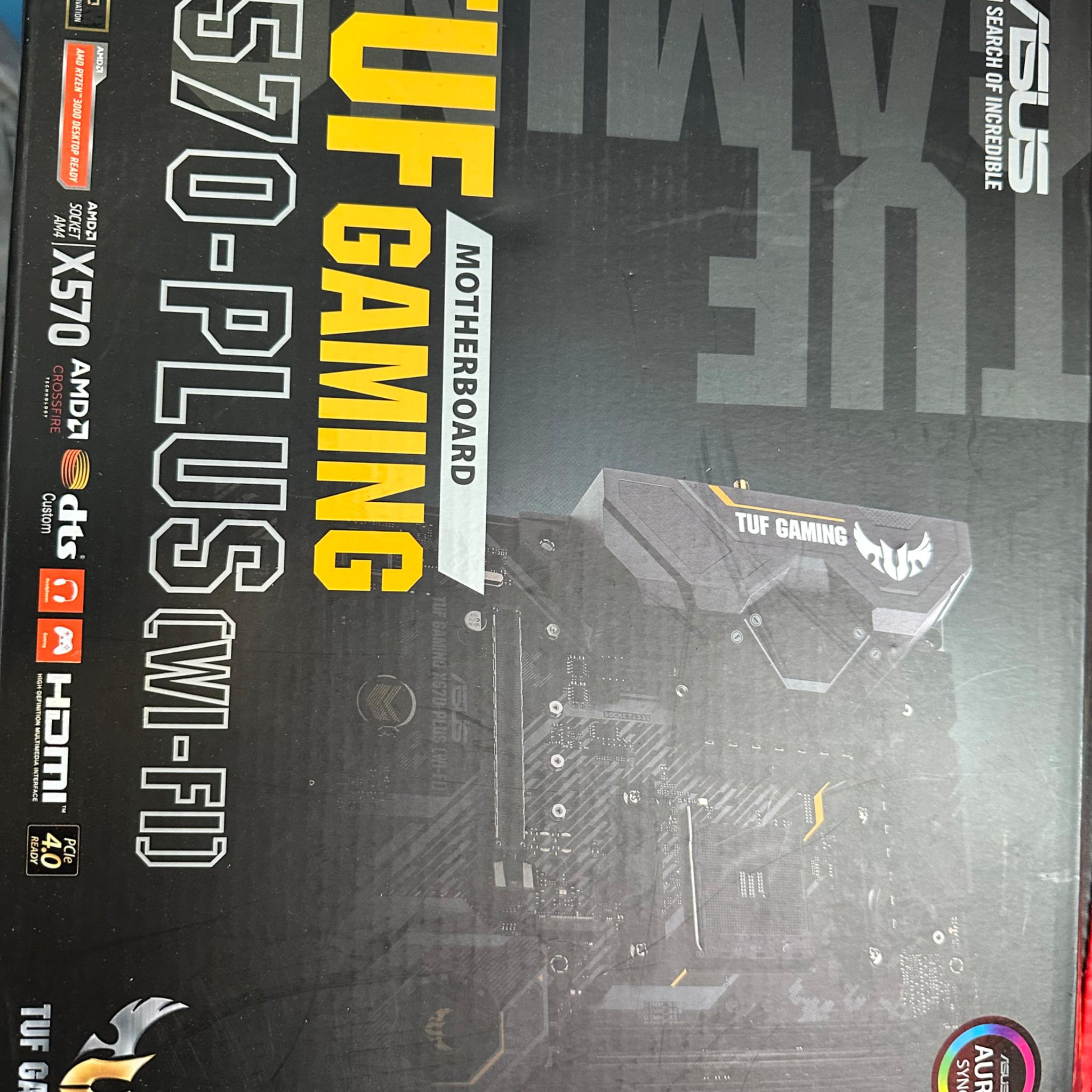 Gigabyte X570 Motherboard and 32gb 3600mhz Ram