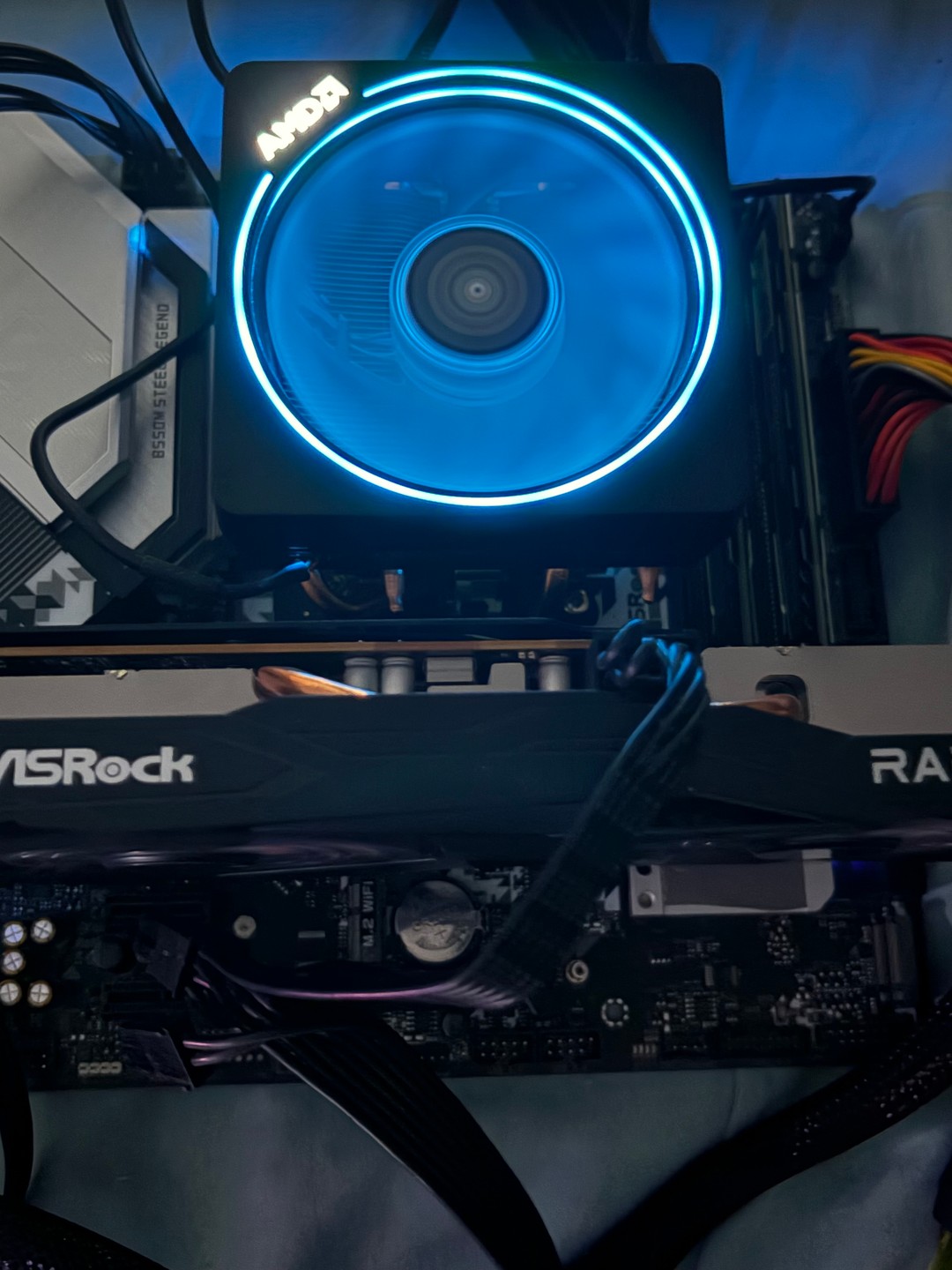Ryzen 7 5800x, 32gb ddr4 3200mts cl16, asrock b550m steel legend