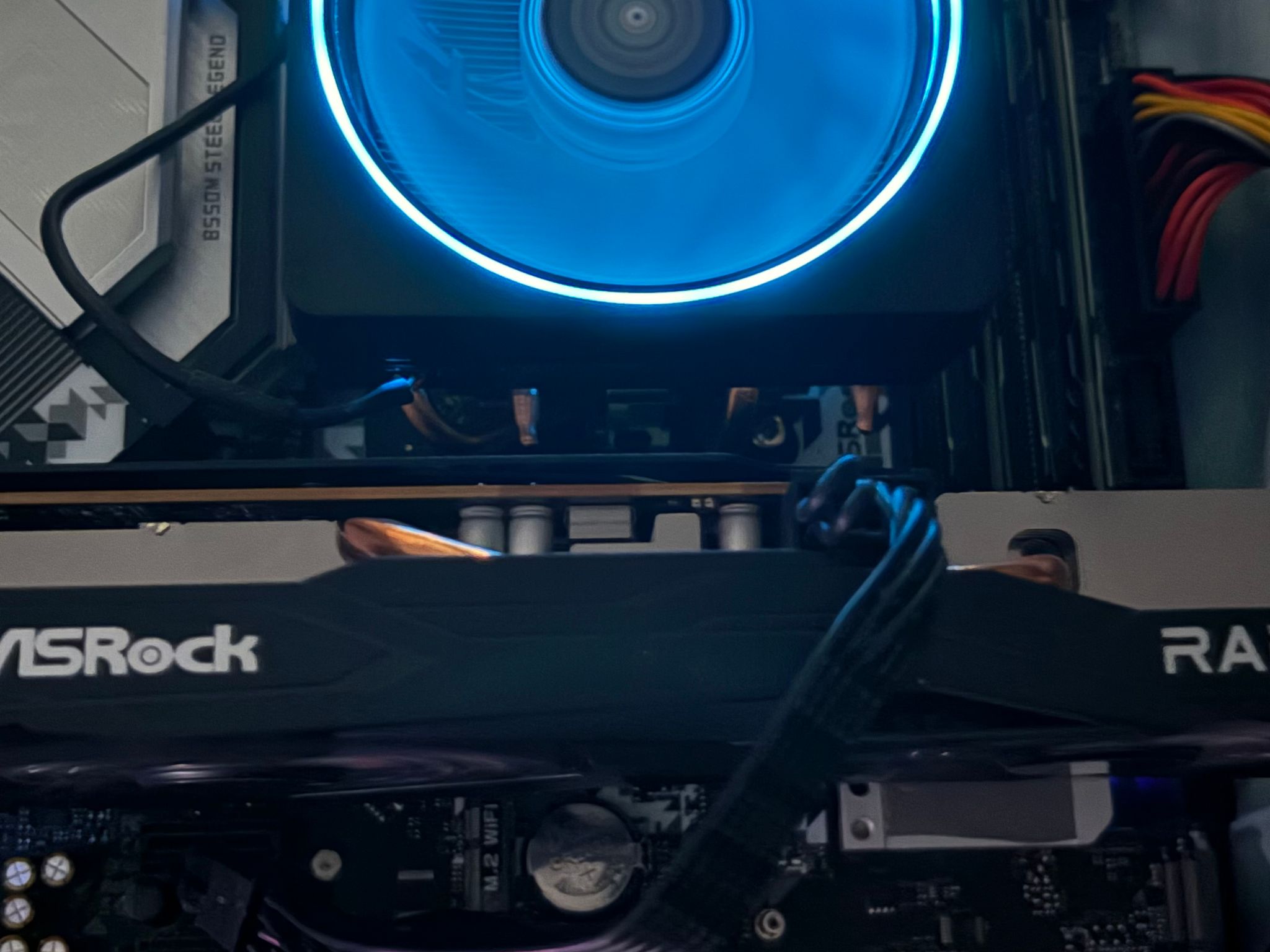 Ryzen 7 5800x, 32gb ddr4 3200mts cl16, asrock b550m steel legend