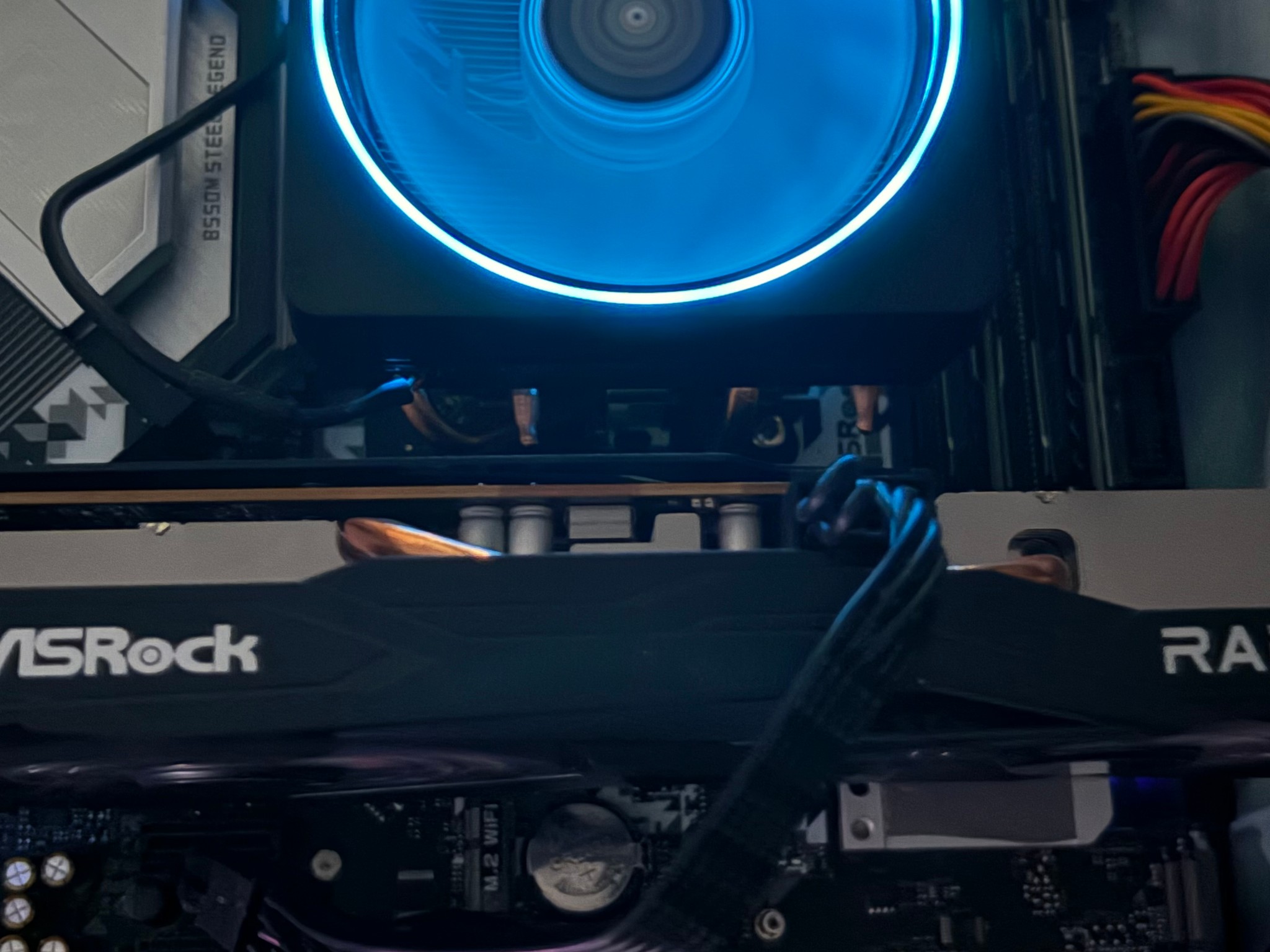 Ryzen 7 5800x, 32gb ddr4 3200mts cl16, asrock b550m steel legend
