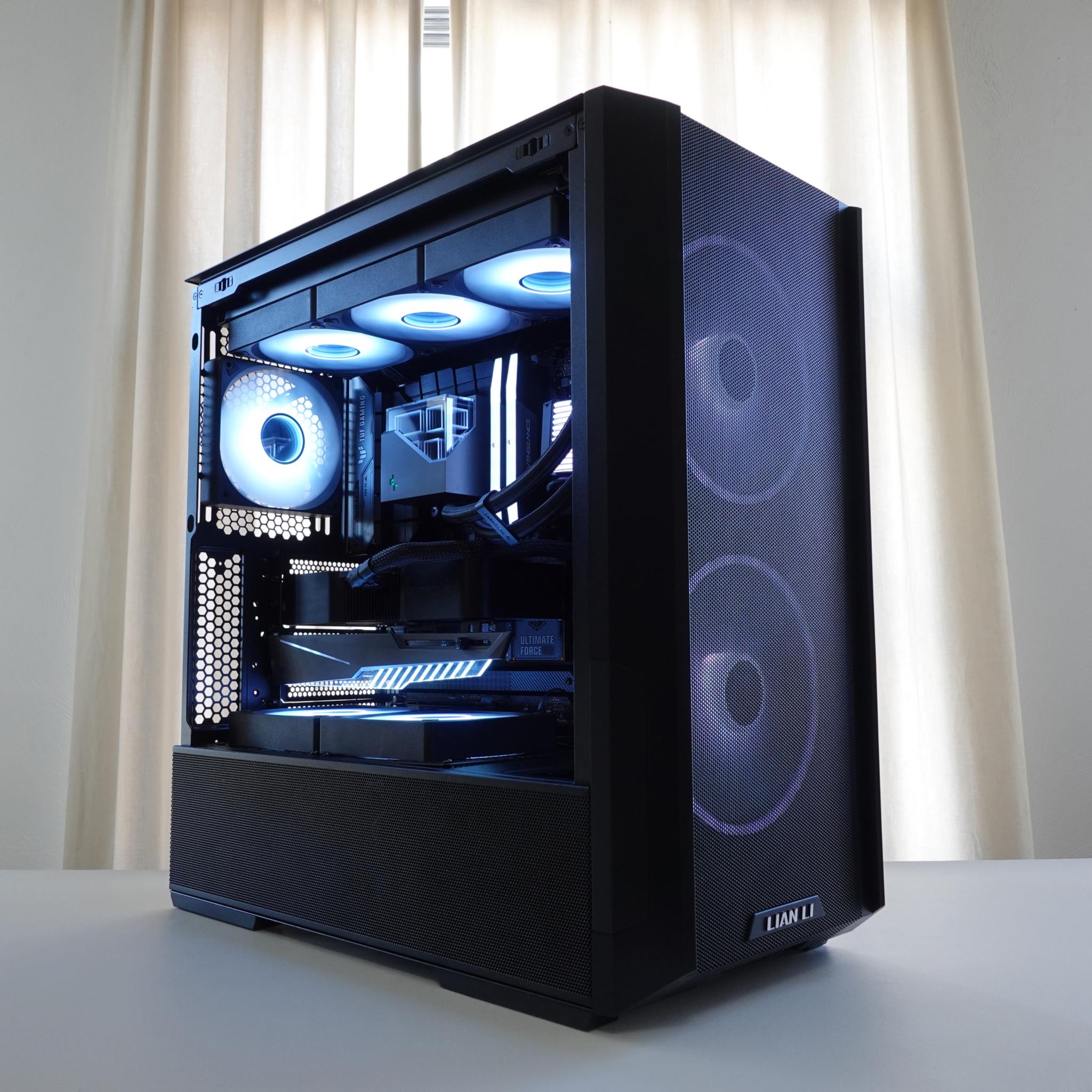 ⚫️⚔️ Black High-End 1440p Gaming PC Intel Core i5-14600K NVIDIA 4070 SUPER 64GB DDR5-6000 2TB NVMe