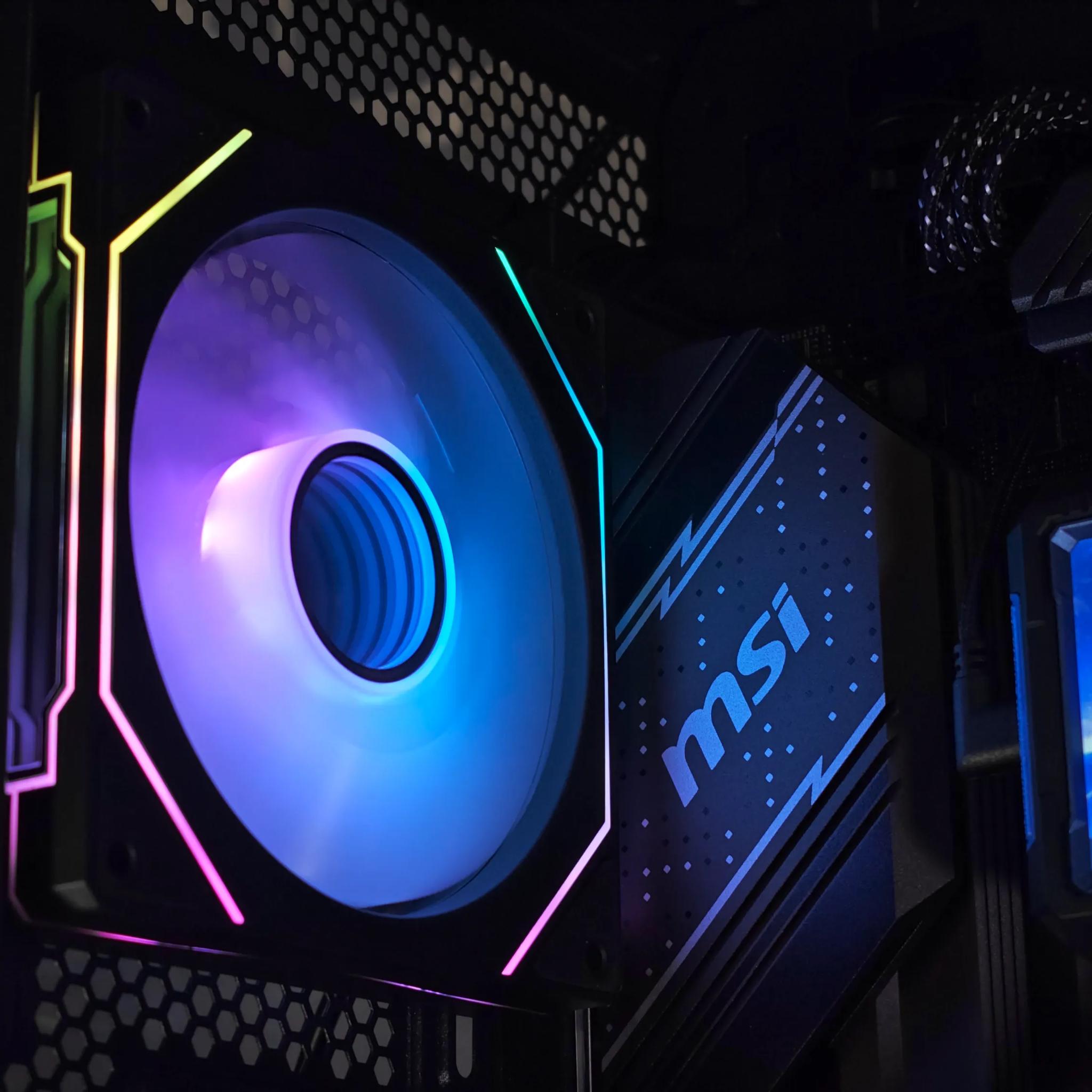 (NO GPU), Ryzen 9800X3D, 2TB NVMe, 32GB DDR5, 1050W PSU Gaming PC