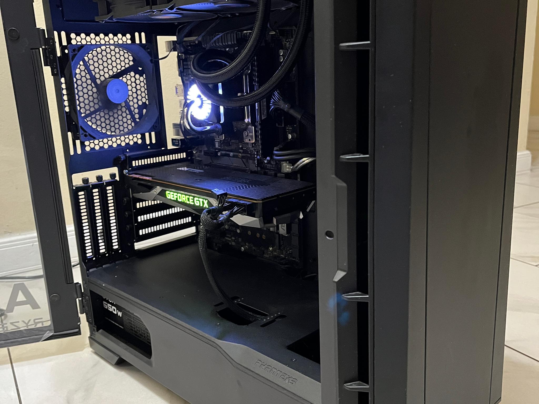 🟠🔥NVIDIA GTX 1080 Ti, AMD Ryzen 7 2700X, 16GB RAM, 500 GB SSD, High FPS Custom Gaming PC