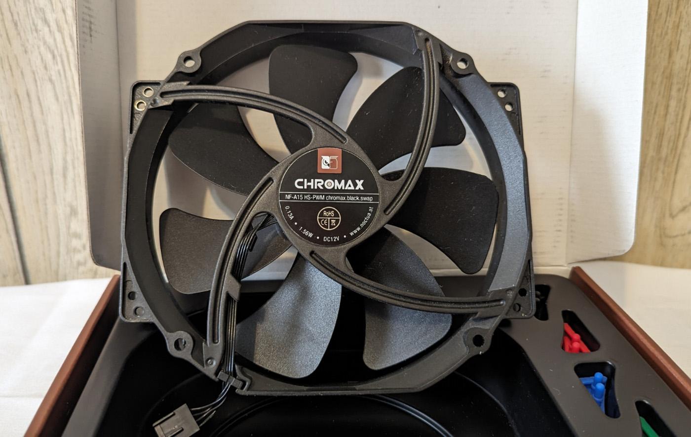 Noctua NF-A15 HS-PWM Chromax.Black.Swap Case/Heatsink upgrade Fans 140mm x 150mm x 25mm