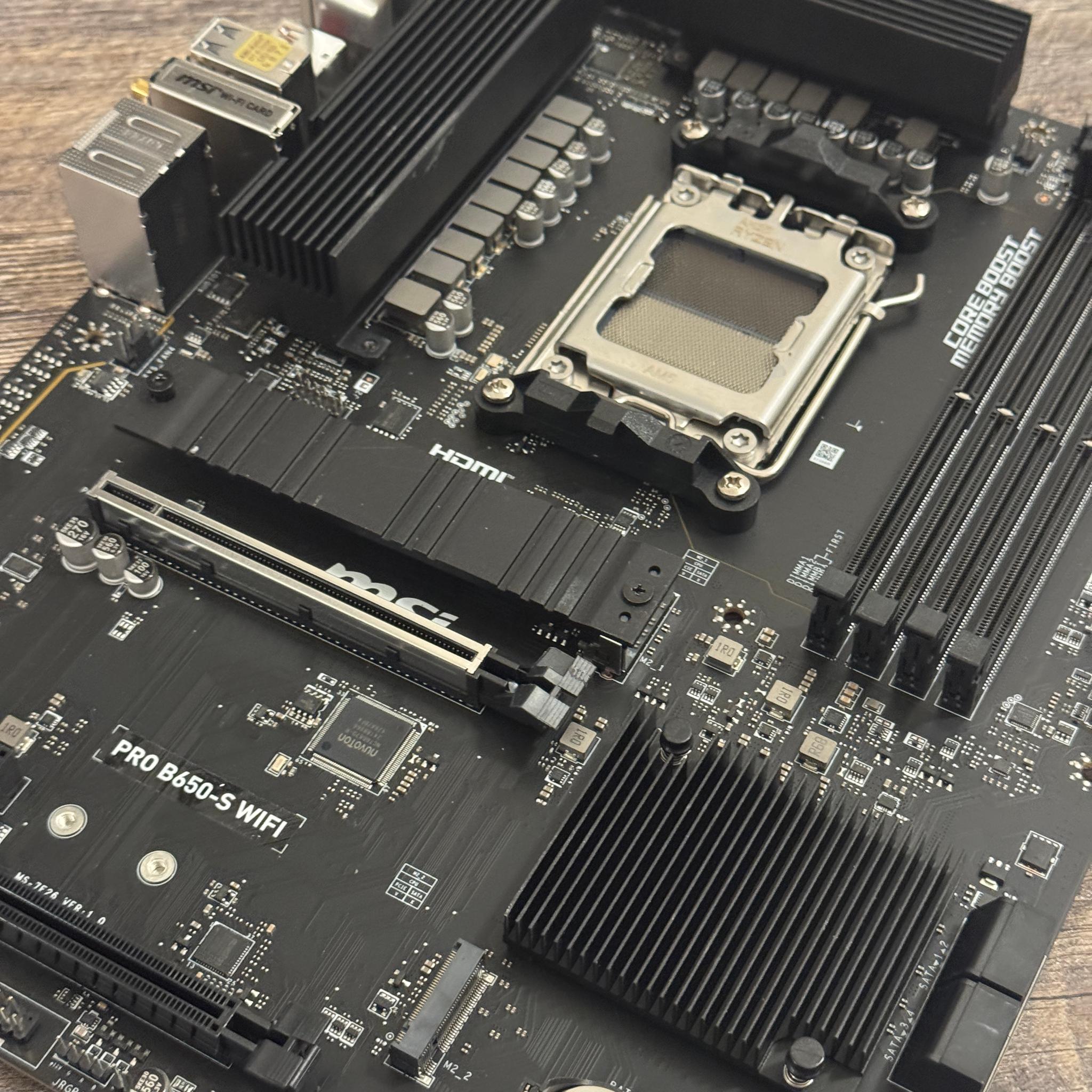 FOR PART - MSI PRO B650-S WIFI - Broken Pins