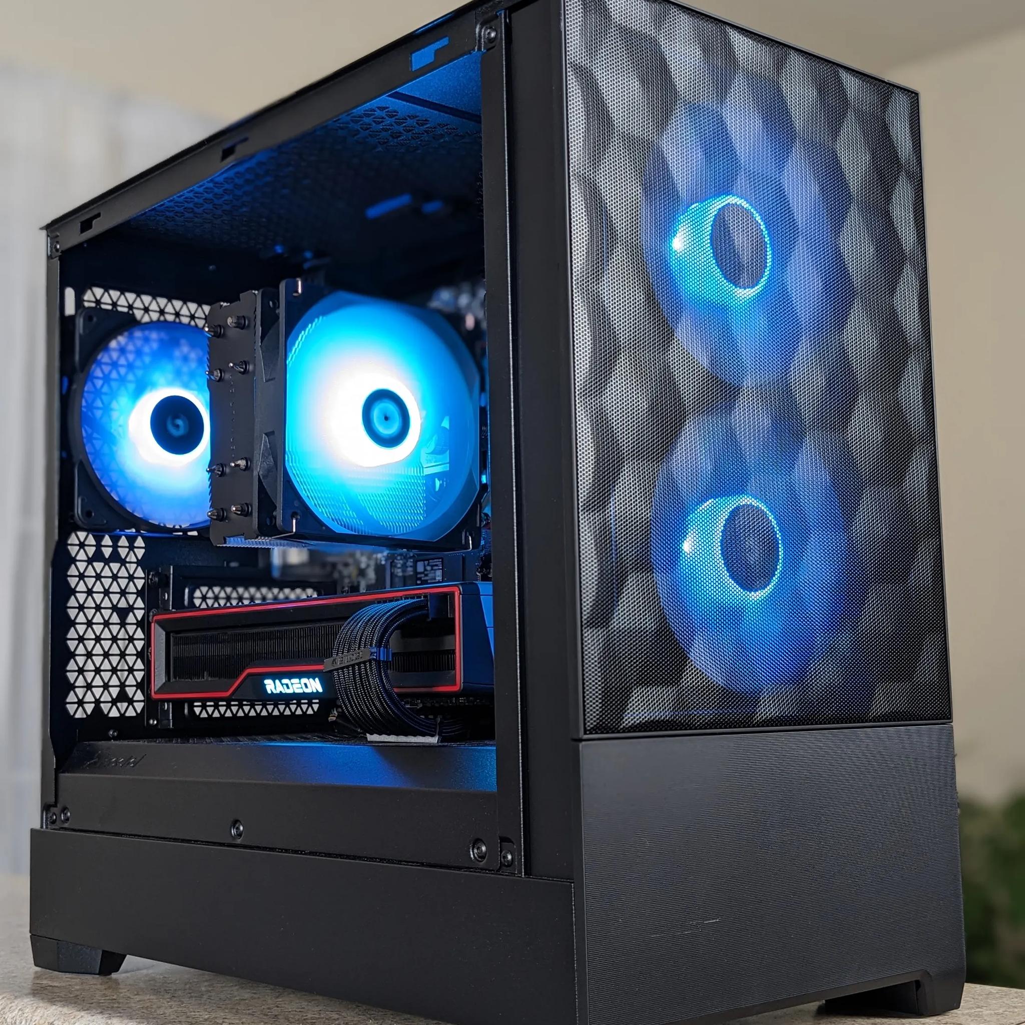 High End Ryzen Gaming PC - Ryzen 5 7500F - RX 6800 XT