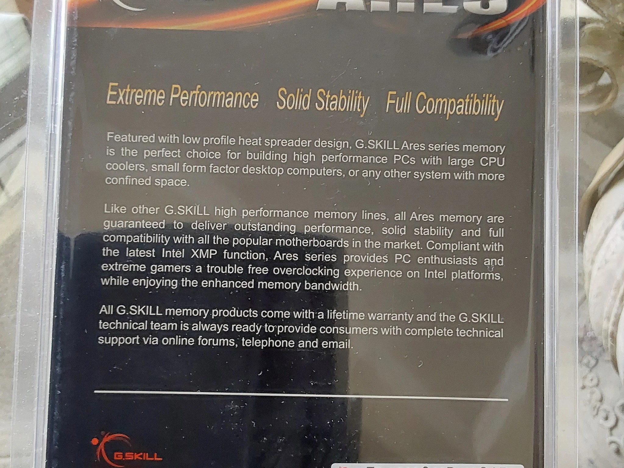 G.Skill ARES 16GB (8GB x 2)  DDR3-1866 MHz (PC3-14900) Ram