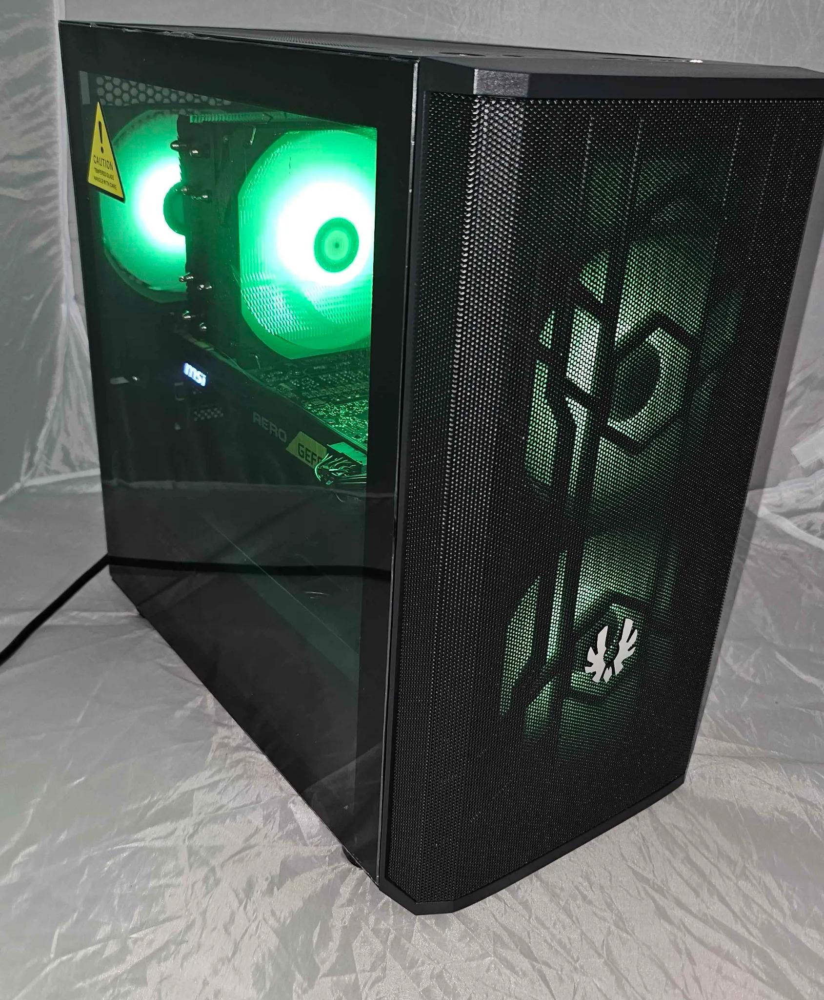 Gaming Desktop PC Ryzen 5 7500F / GTX 1080TI / 500GB SSD / 32GB DDR5