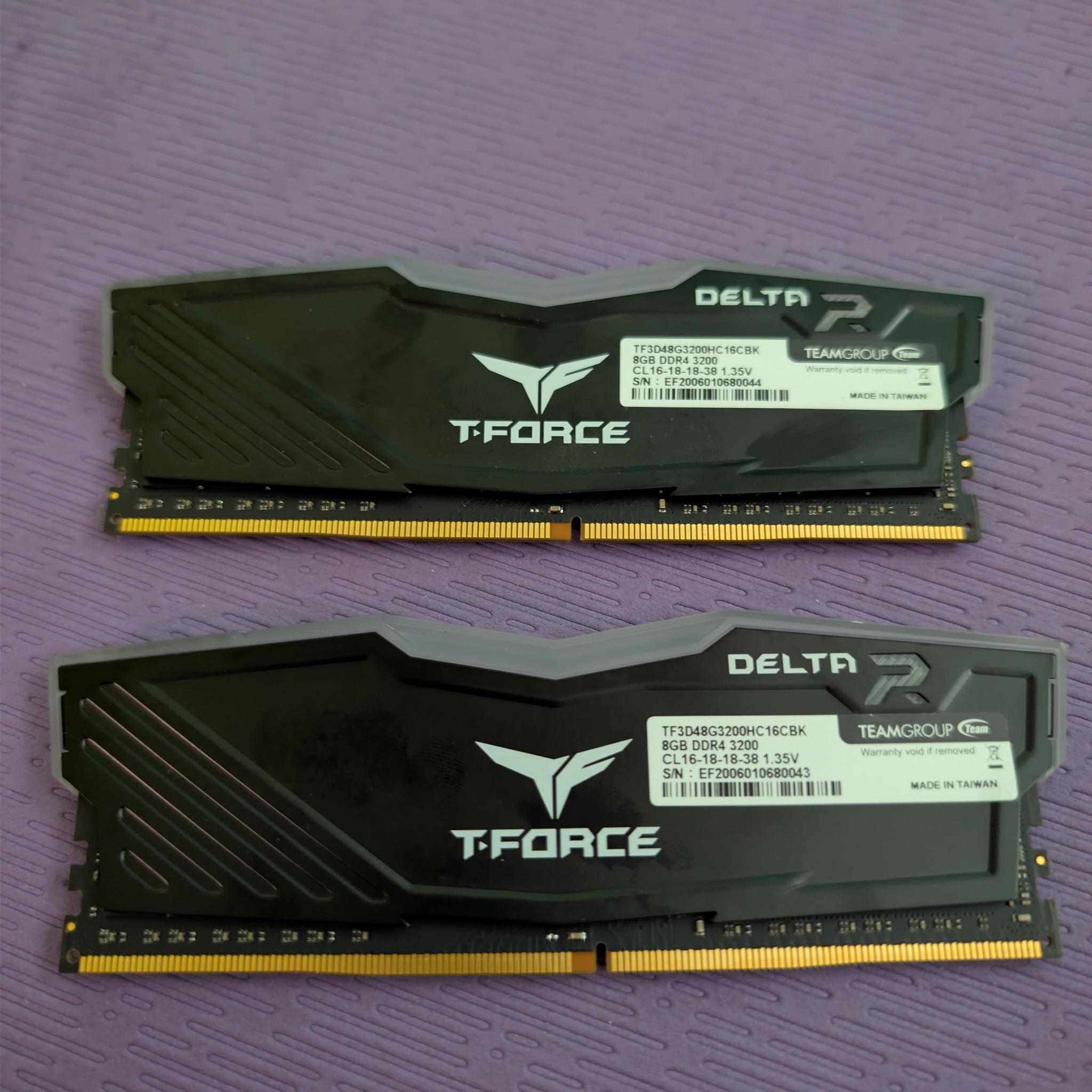 TFORCE 16GB rgb 3200mhz cl16