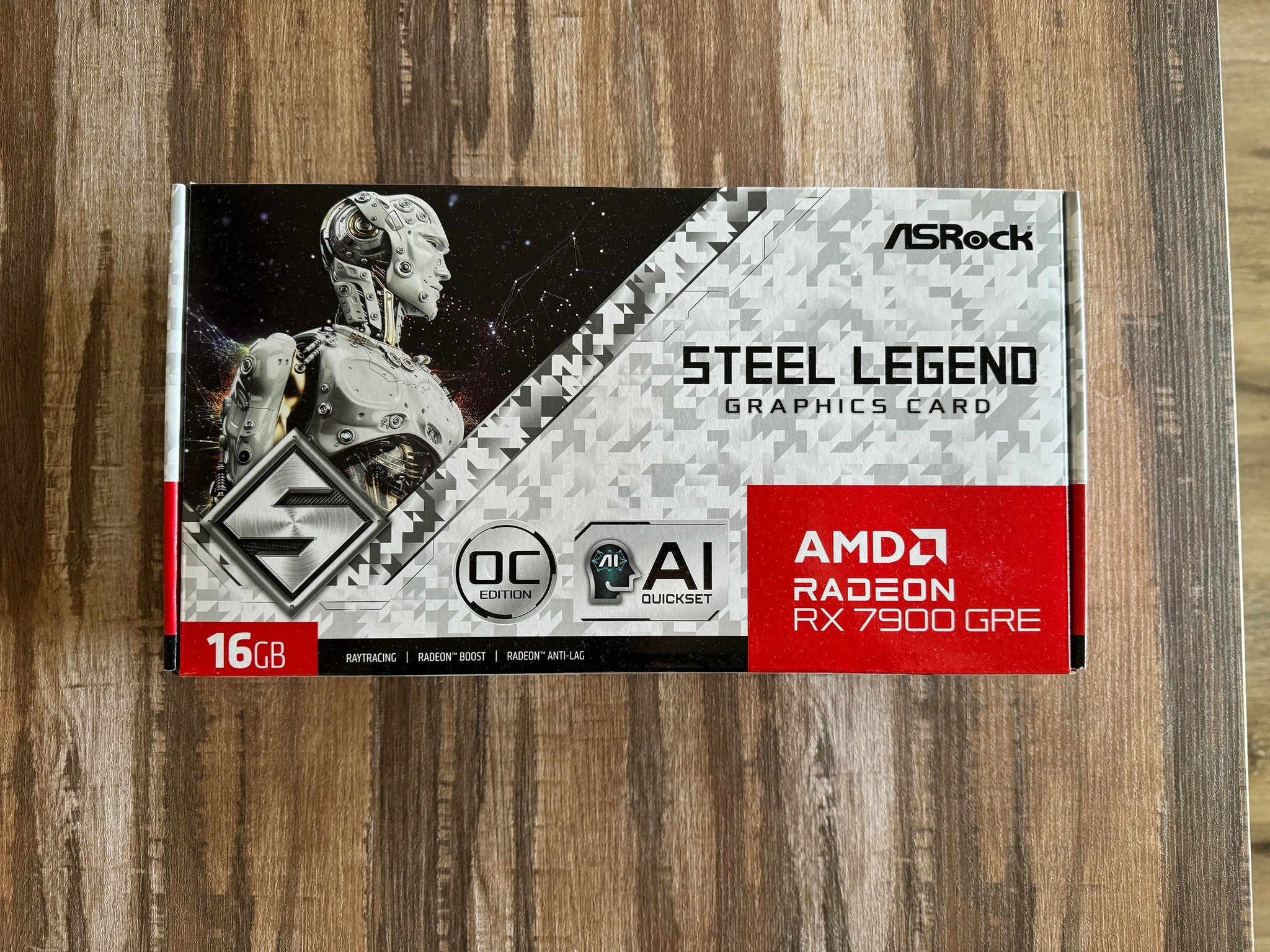 7900 GRE - Asrock Steel Legend - Triple RGB Fans - White