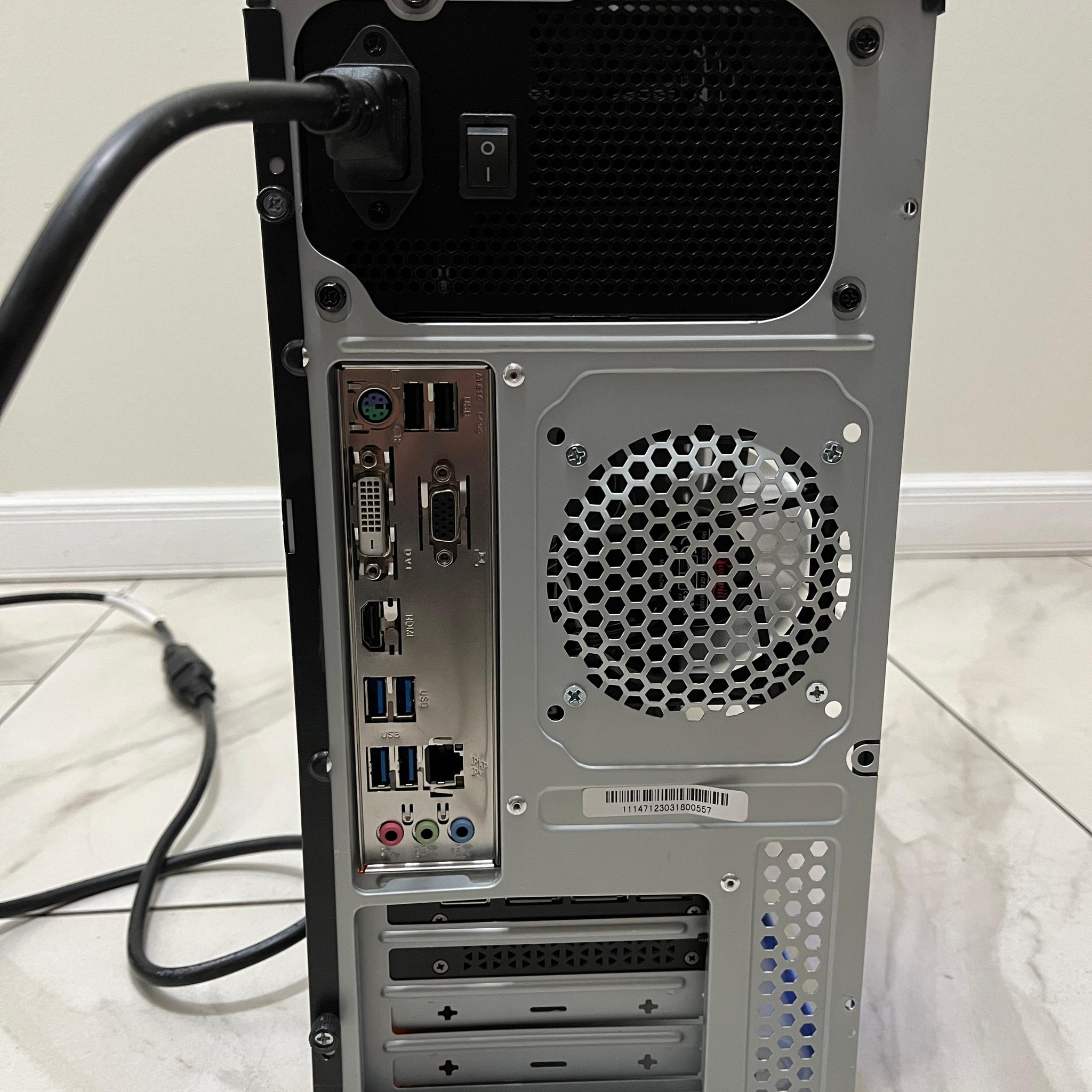 NVIDIA RTX 3060 Ti, Intel Core i5-8600, 16GB RAM, 500GB SSD - Sleeper Gaming PC w/ Wi-Fi & BT