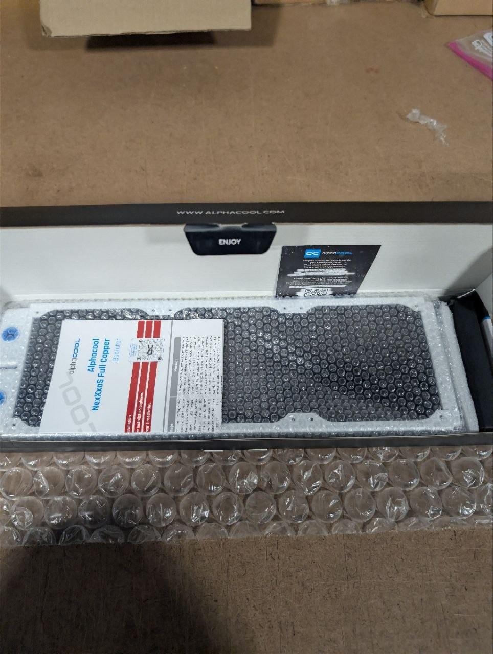 Alphacool HPE-30 Full Copper 360mm Radiator - White (10225)