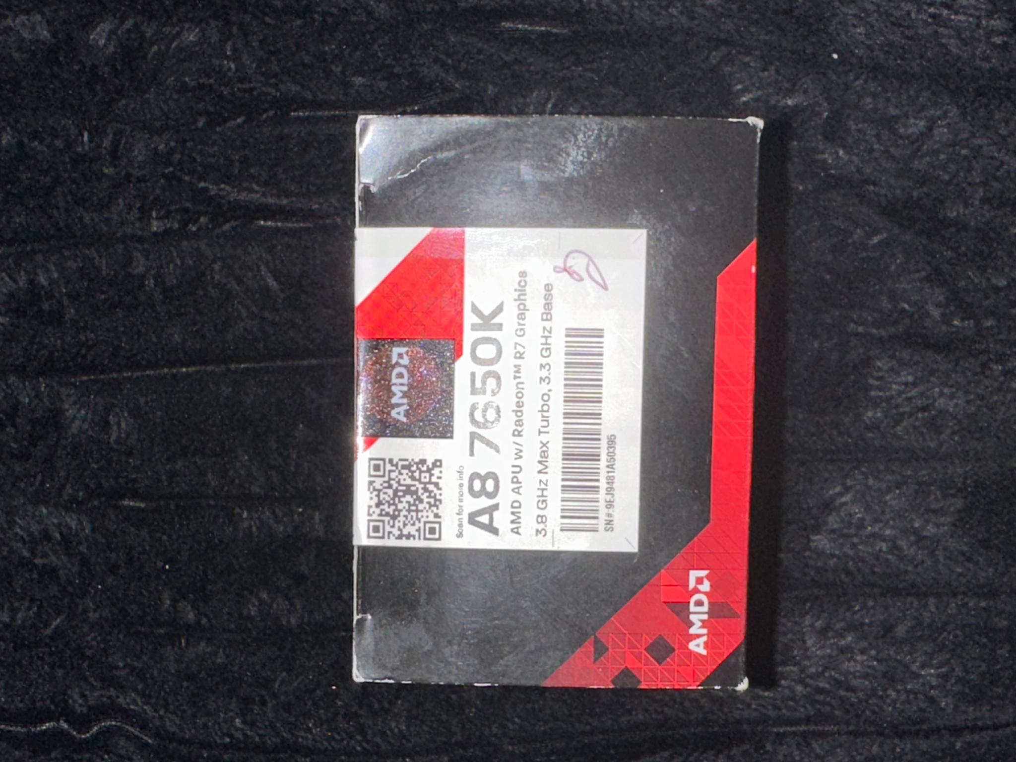 On sale  AMD A8-7650K cpu sealed brand new