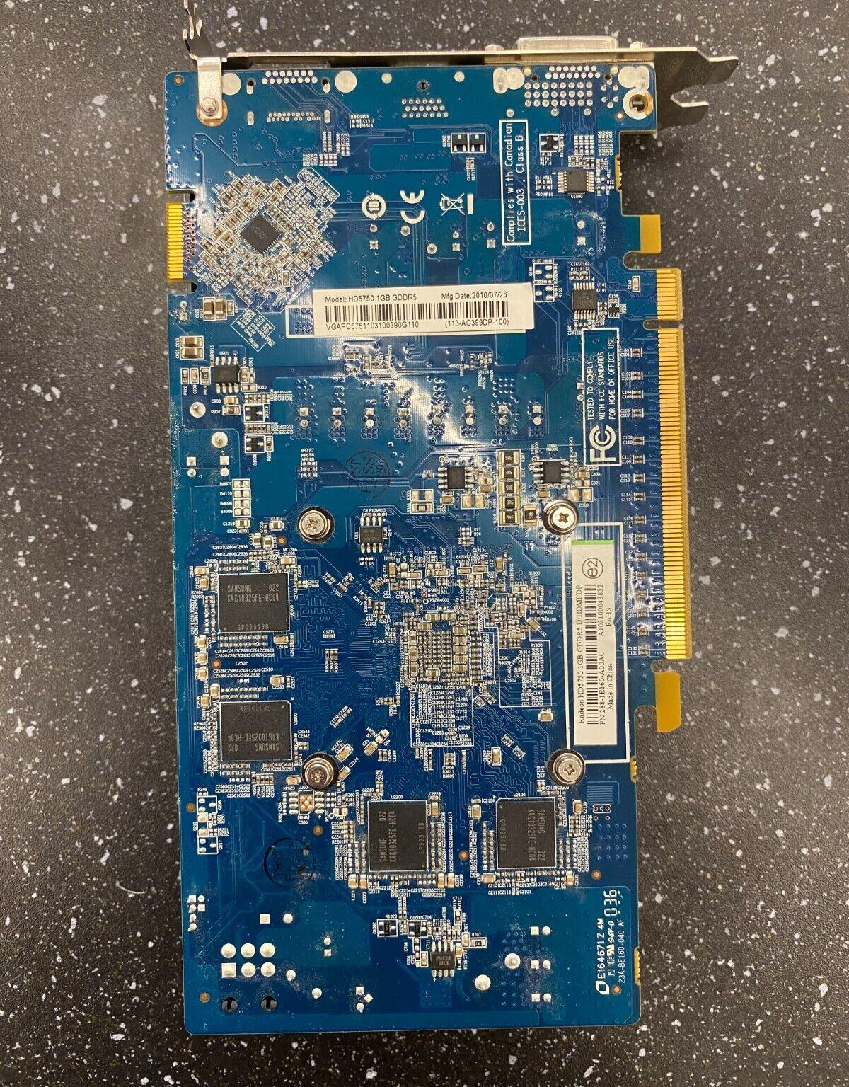 *B GRADE* AMD Radeon HD 5750 1GB GDDR5 Graphics Card - DisplayPort, HDMI, DVI
