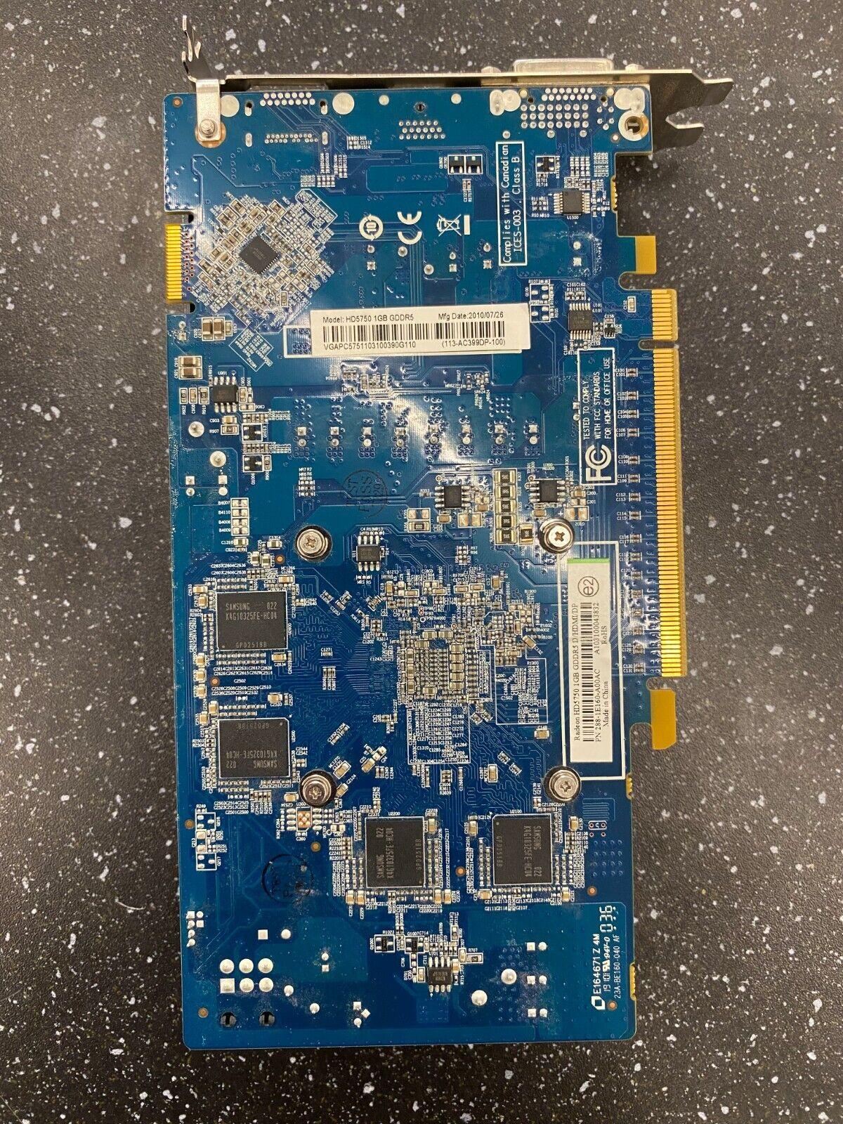 *B GRADE* AMD Radeon HD 5750 1GB GDDR5 Graphics Card - DisplayPort, HDMI, DVI