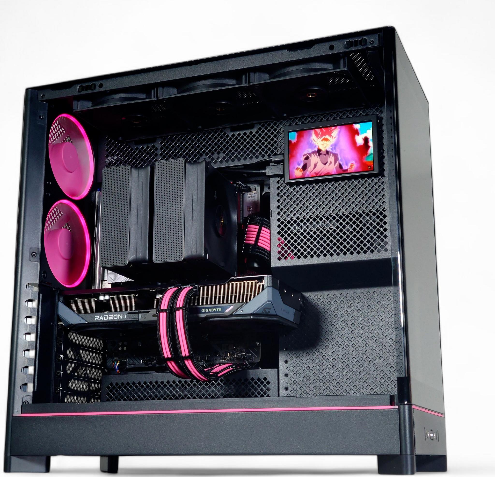 🖤🩷(500 FPS Fortnite)Gaming PC◾ AMD RX 9070 16GB◾ AMD Ryzen 7 7800X3D◾ 32GB DDR5◾ 1TB NVME