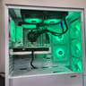 High end White gaming pc with CUSTOM RTX WHITE GPU!