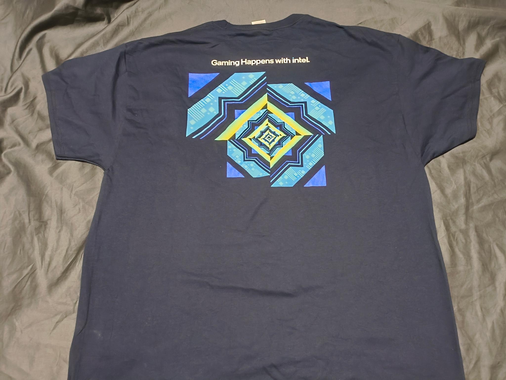 Intel Gaming Happens T-shirt (XL)