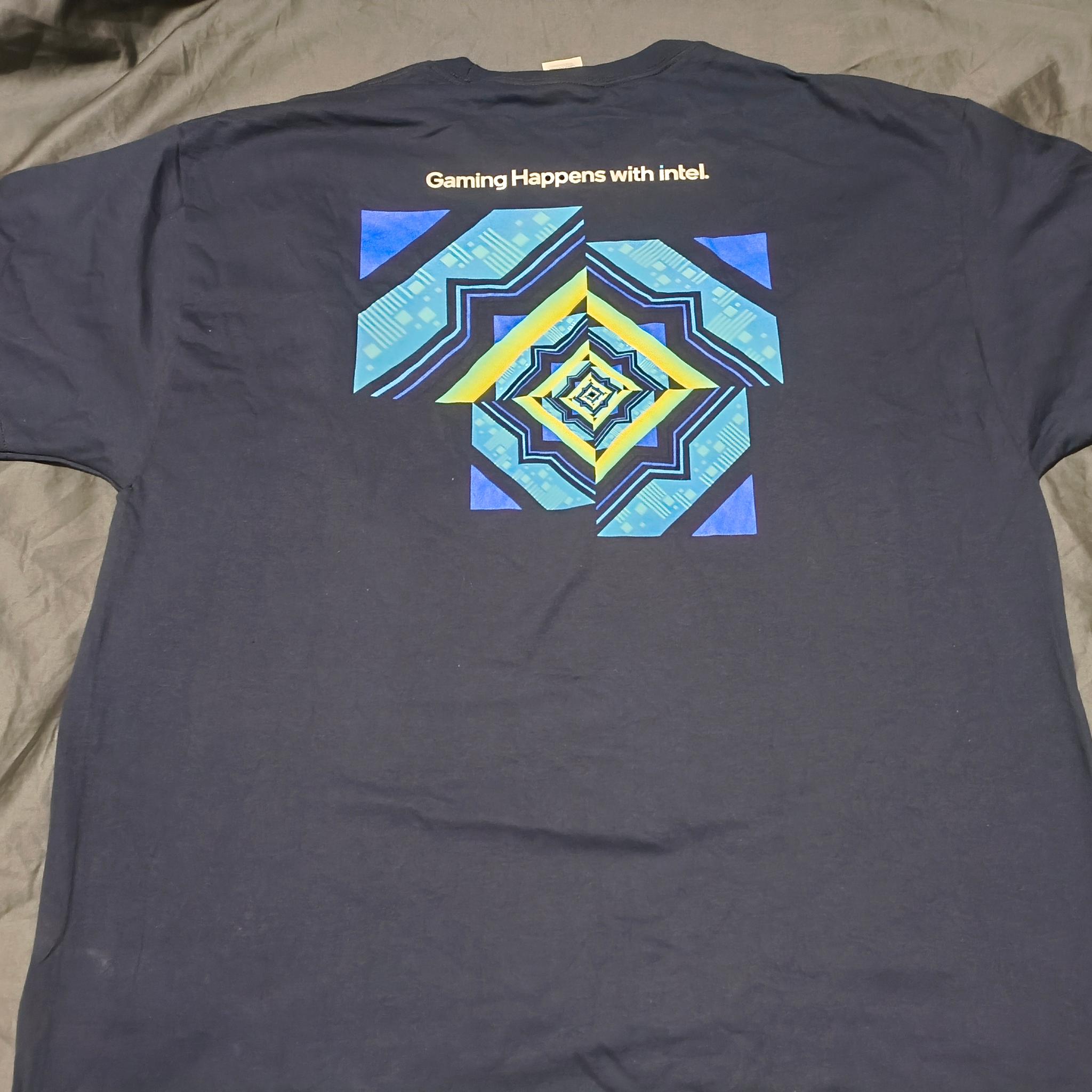 Intel Gaming Happens T-shirt (XL)