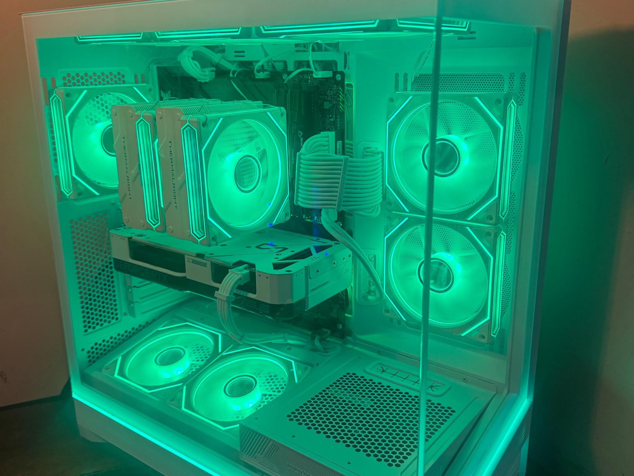🤍 Whiteout 1440p Gaming PC 🤍 - i5 12600KF | RTX 4070 12GB | 32GB DDR4 3200 | 1TB Gen4 SSD