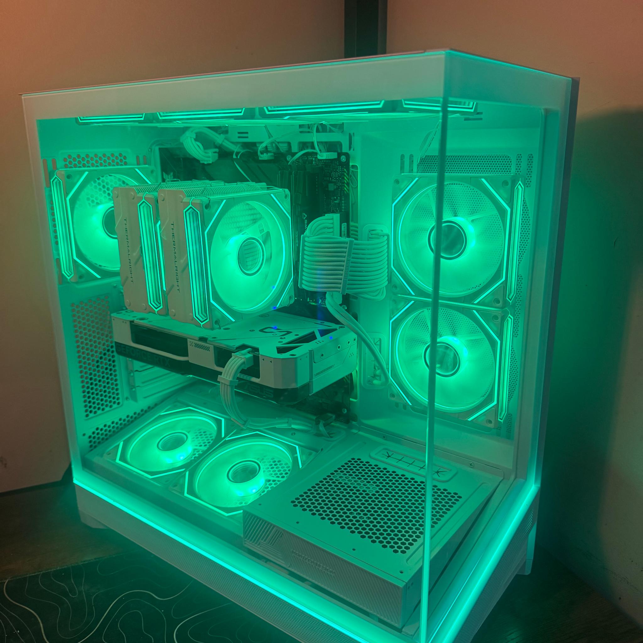 🤍 Whiteout 1440p Gaming PC 🤍 - i5 12600KF | RTX 4070 12GB | 32GB DDR4 3200 | 1TB Gen4 SSD