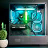 The Liquid cooled AM5 Beast| Ryzen 5 7500F w/ RX 7600 32GB DDR5 RAM| 1TB NVMe| Windows 11