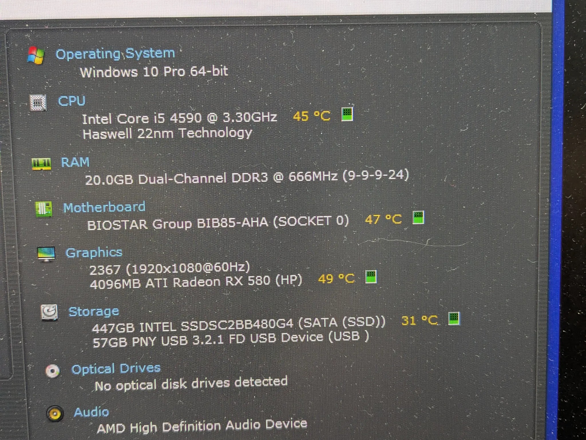 120 FPS Fortnite | 180 Day Warranty | i5 4590, 16GB RAM, 480GB SSD, RX 580 4GB, RGB, Win10, Wifi