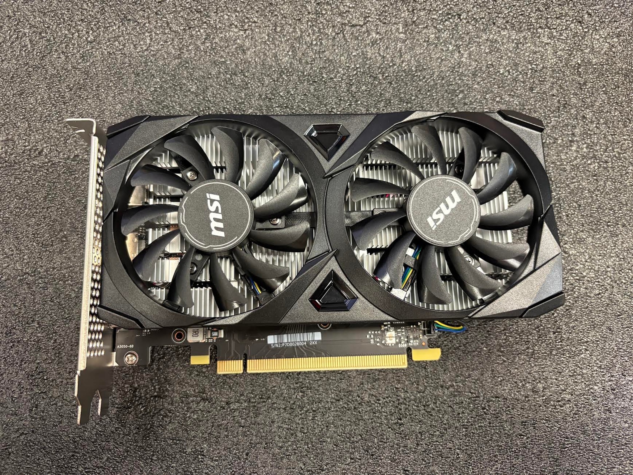 MSI GeForce RTX 3050 VENTUS 2X 6G OC Graphic Card - USED