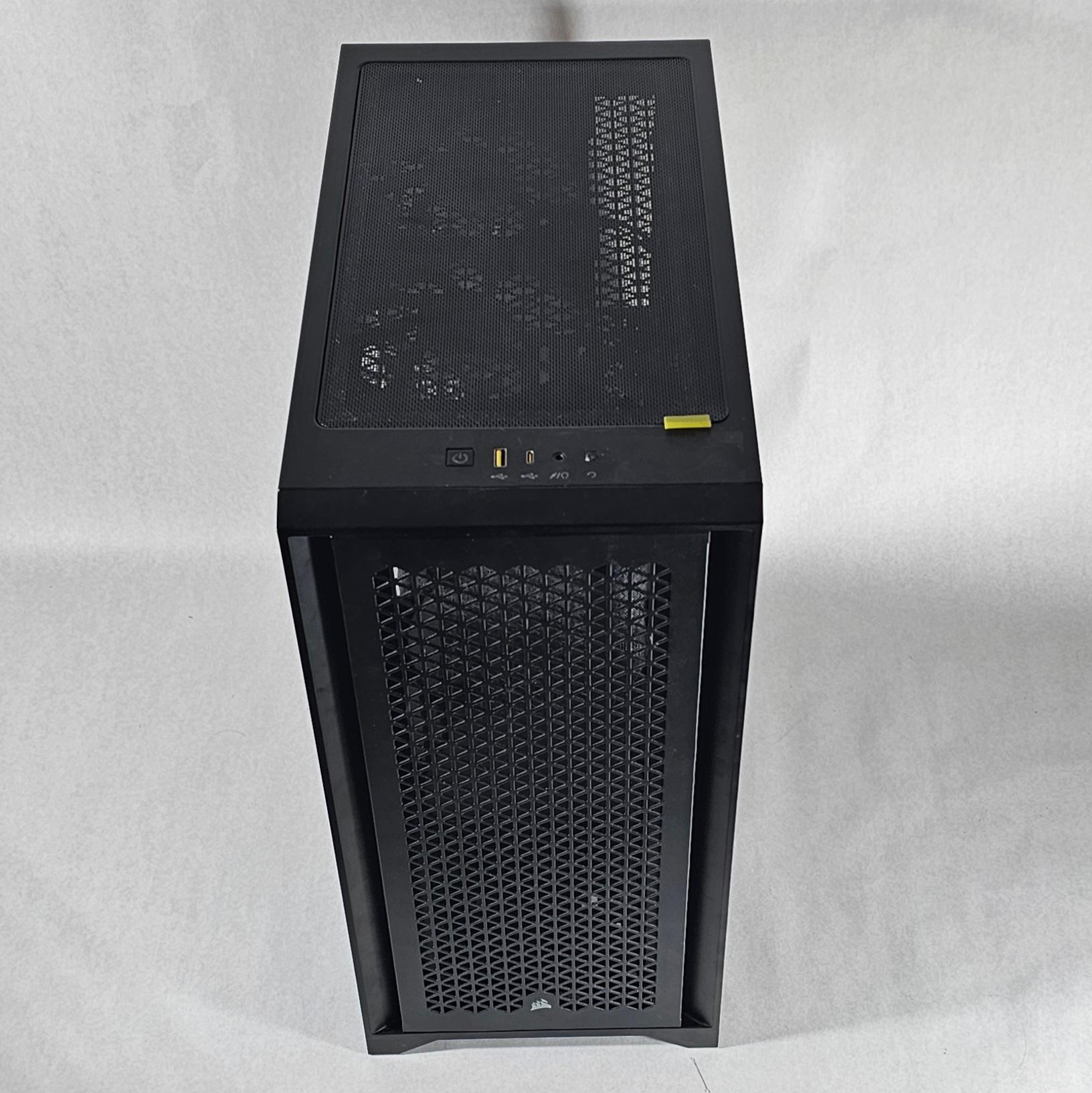 Corsair PC Case with Tempered Glass and Front Mesh