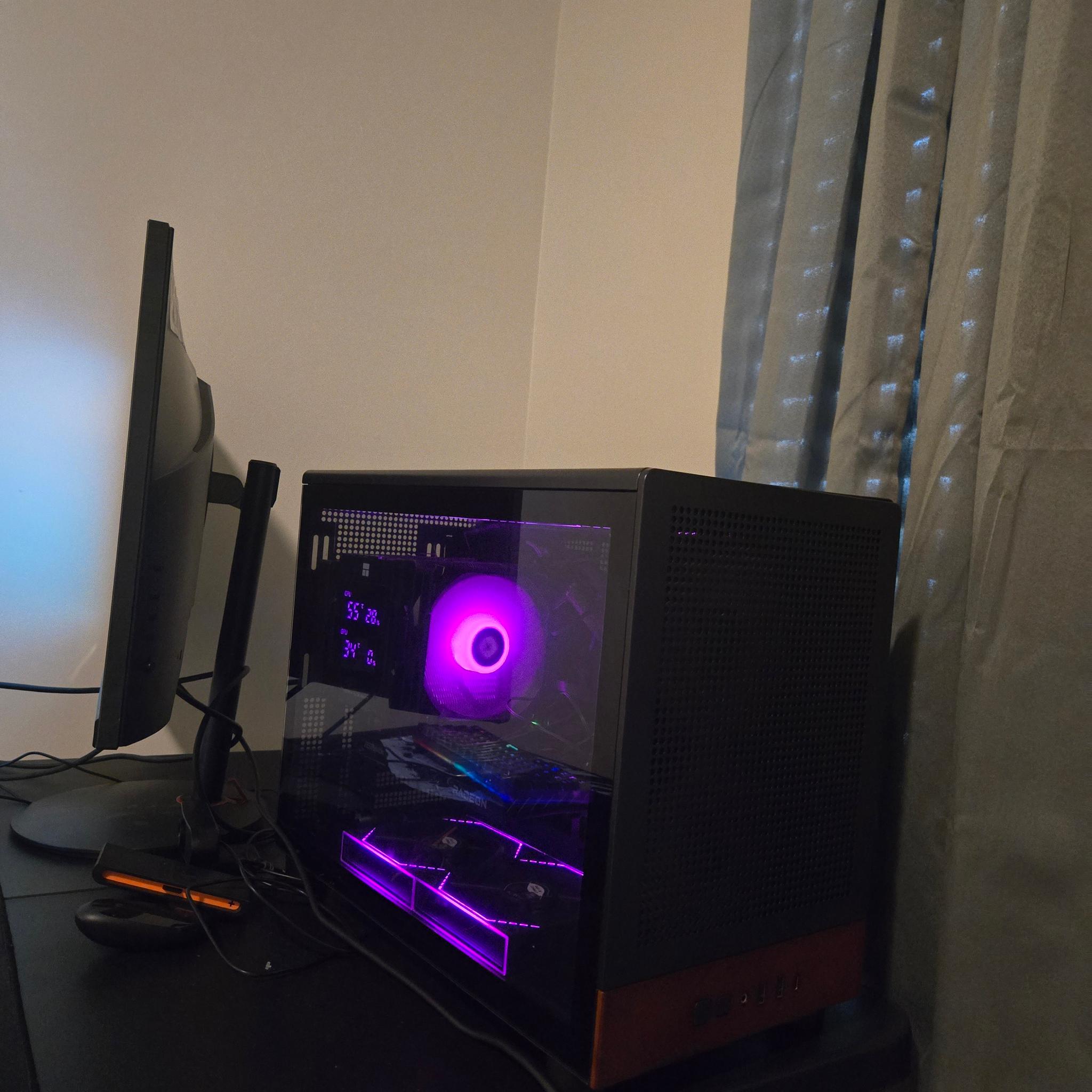 Radeon RX 9060 XT 16GB Custom Gaming PC - Ryzen 7 9800X3D, 2TB NVMe SSD