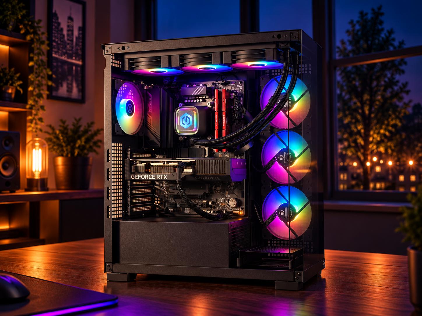 🌈⃤ SPECTRE V2 Gaming PC | RTX 4070 Super | i9-14900KF | 32GB DDR5 | 1TB NVME | WiFi+BT | FREE SHIP